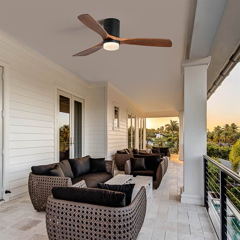 Nicola 52" 3 - Blade LED Standard Ceiling Fan with Remote Control and Light Kit Included