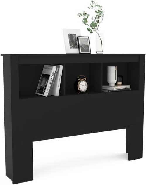 Zythum Bookcase Headboard Full