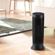 honeywell slim ceramic portable heater  new  black  hce317b
