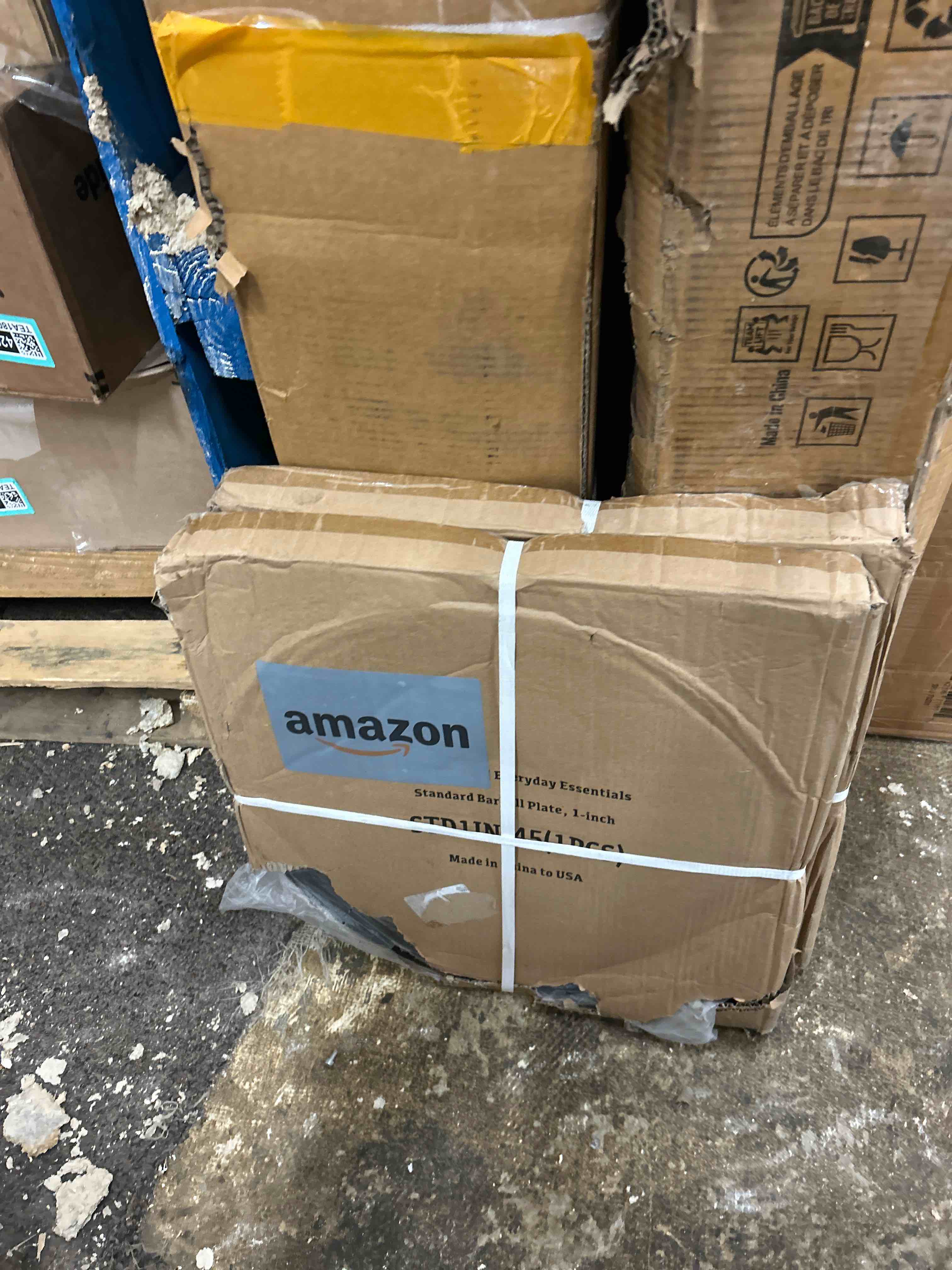 Condition photo showing New/Like New for BalanceFrom Olympic Bumper Plate Weight Plate, 45 lbs Pair Black