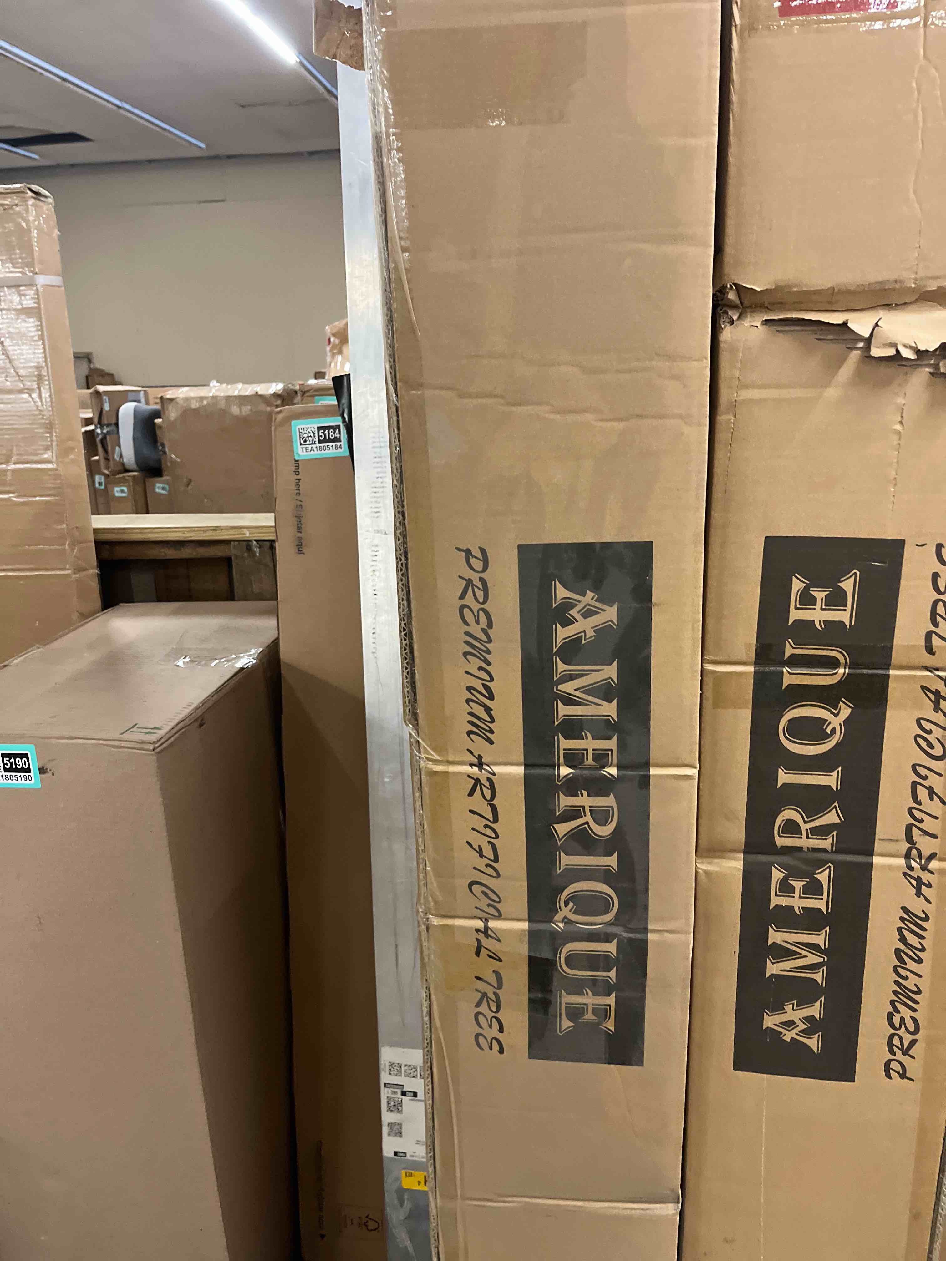 Condition photo showing New/Like New for AMERIQUE Gorgeous 6.3 Feet Standable Triple Trunk Artificial Palm Tree, Real Touch Technology, with UV Protection, Super Quality