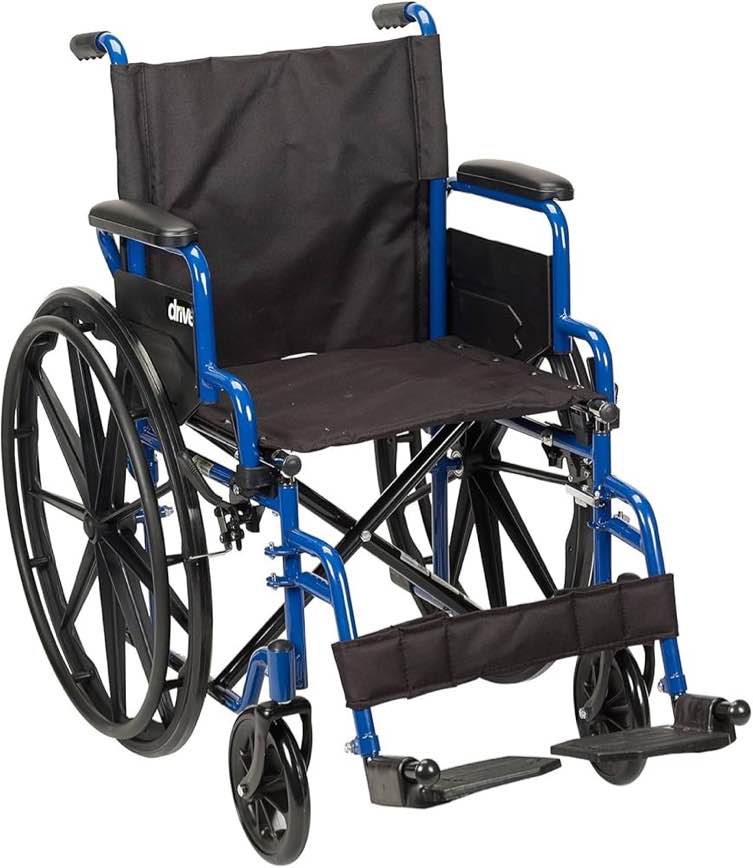 transport/wheelchairwheelchairs k1 product description: bluestreak16"d/l flipbackarms,swgft,1/ea