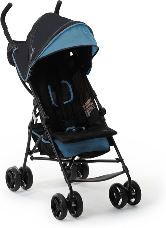 ingenuity 3d mini convenience stroller- slate
