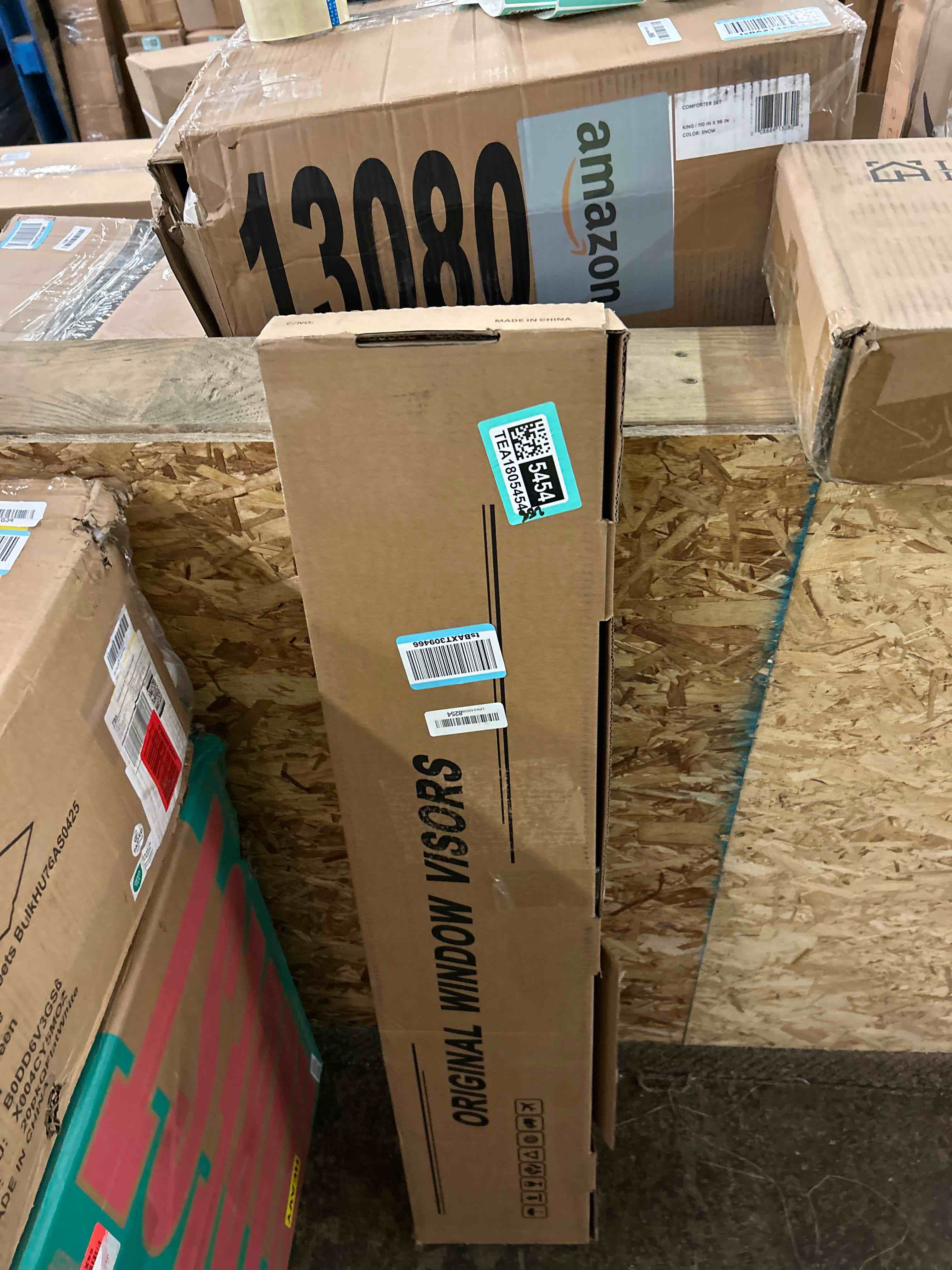 Condition photo showing New/Like New for Window Visors Rain Guards fits 2017-2025 Titan, Out-Channel Window Wind Deflectors Vent Shades Accessories for Titan XD Crew Cab 2016-2025, Dark Smoke 4 Pcs, 2018 2019 2020 2021 2022 2023 2024