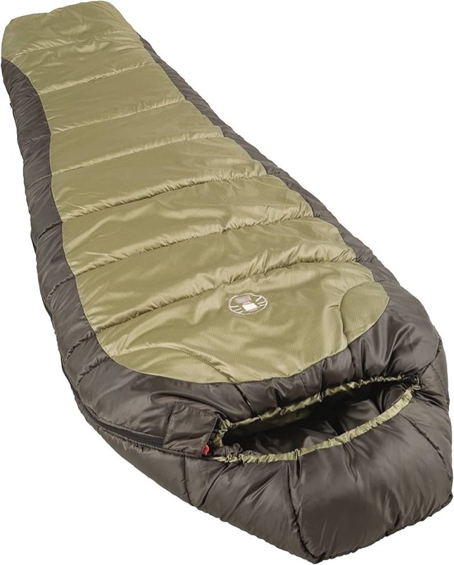 north rim 82 in. adult mummy cold-weather sleeping bag