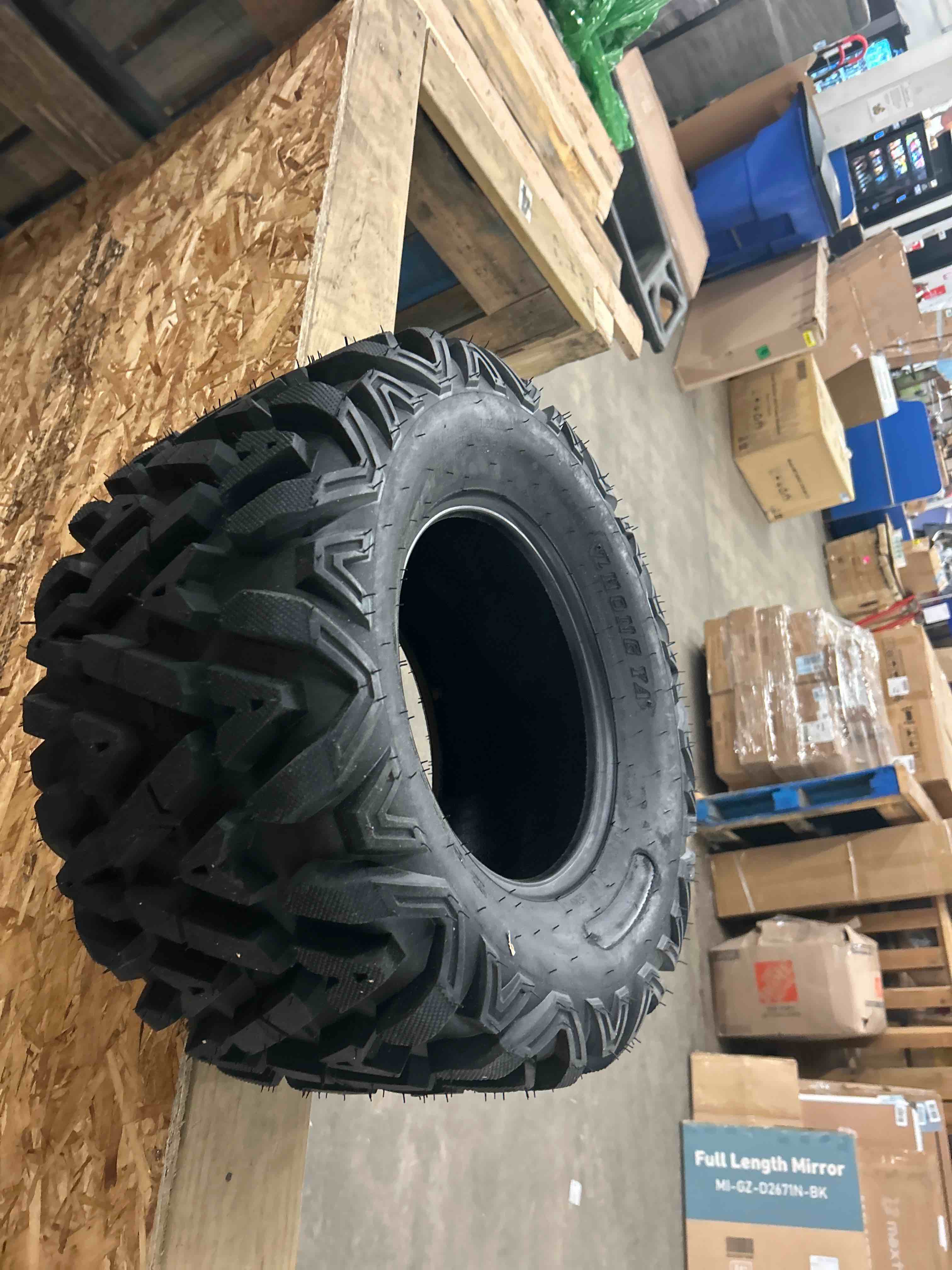 Condition photo showing New/Like New for Road Guider Set 2 ATV/UTV Tires 26x11-12 26x11x12 6PR 10278