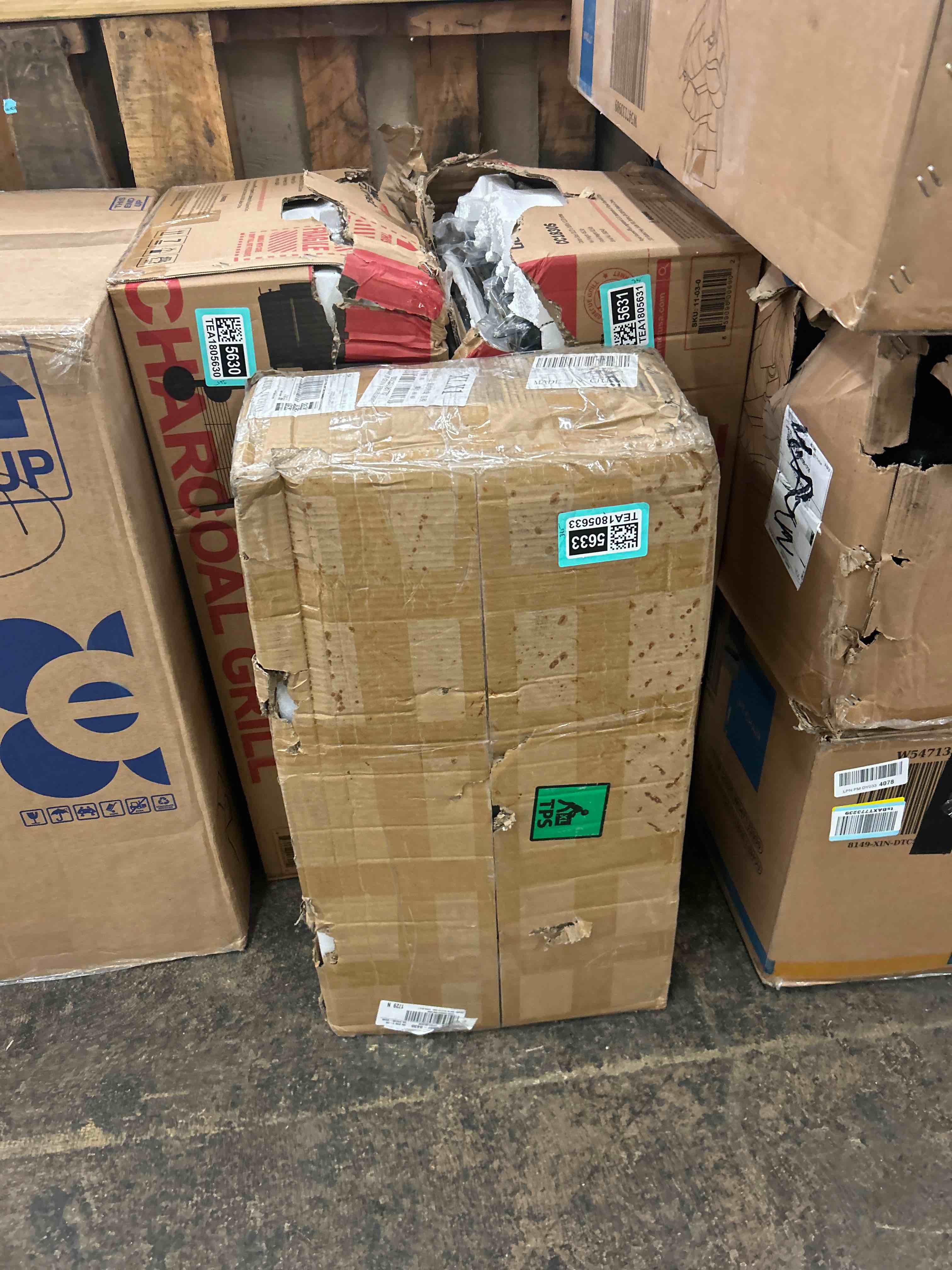 Condition photo showing New/Like New for 2 Pack Shipping Container Wheels 8-Lug Wheels Kit, Shipping Container Accessories, Heavy-Duty Shipping Container Axles with Heavy Duty Ratchet Tie Down-Moves 20ft - 40ft, Shipping Container