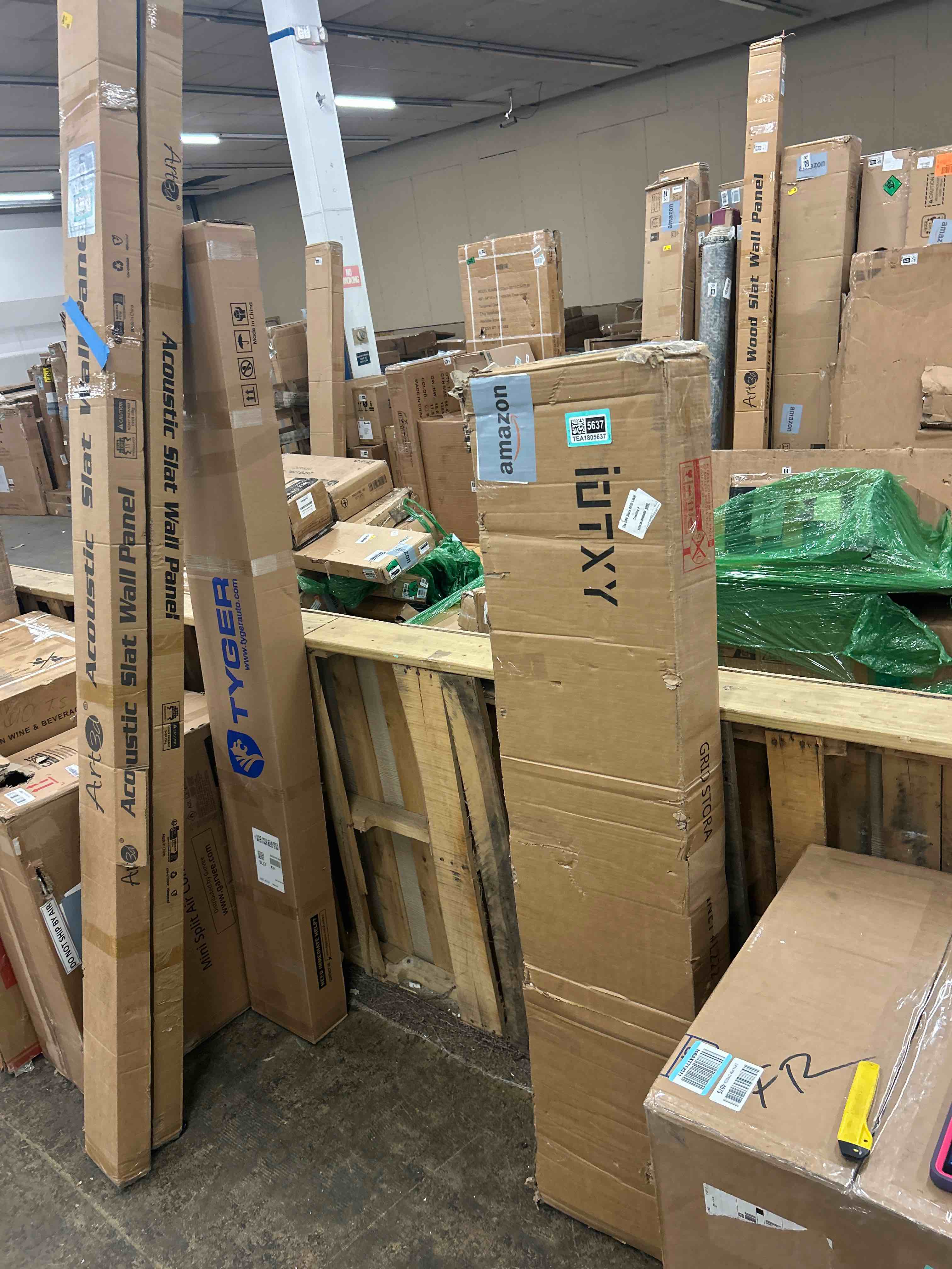 Condition photo showing New/Like New for IOTXY Small Narrow Corner Bookcase - 59 Inches Tall Gap Freestanding Storage Cabinet, 7 Lattices Open Shelves Tower Rack, Cubes Bookshelf in White