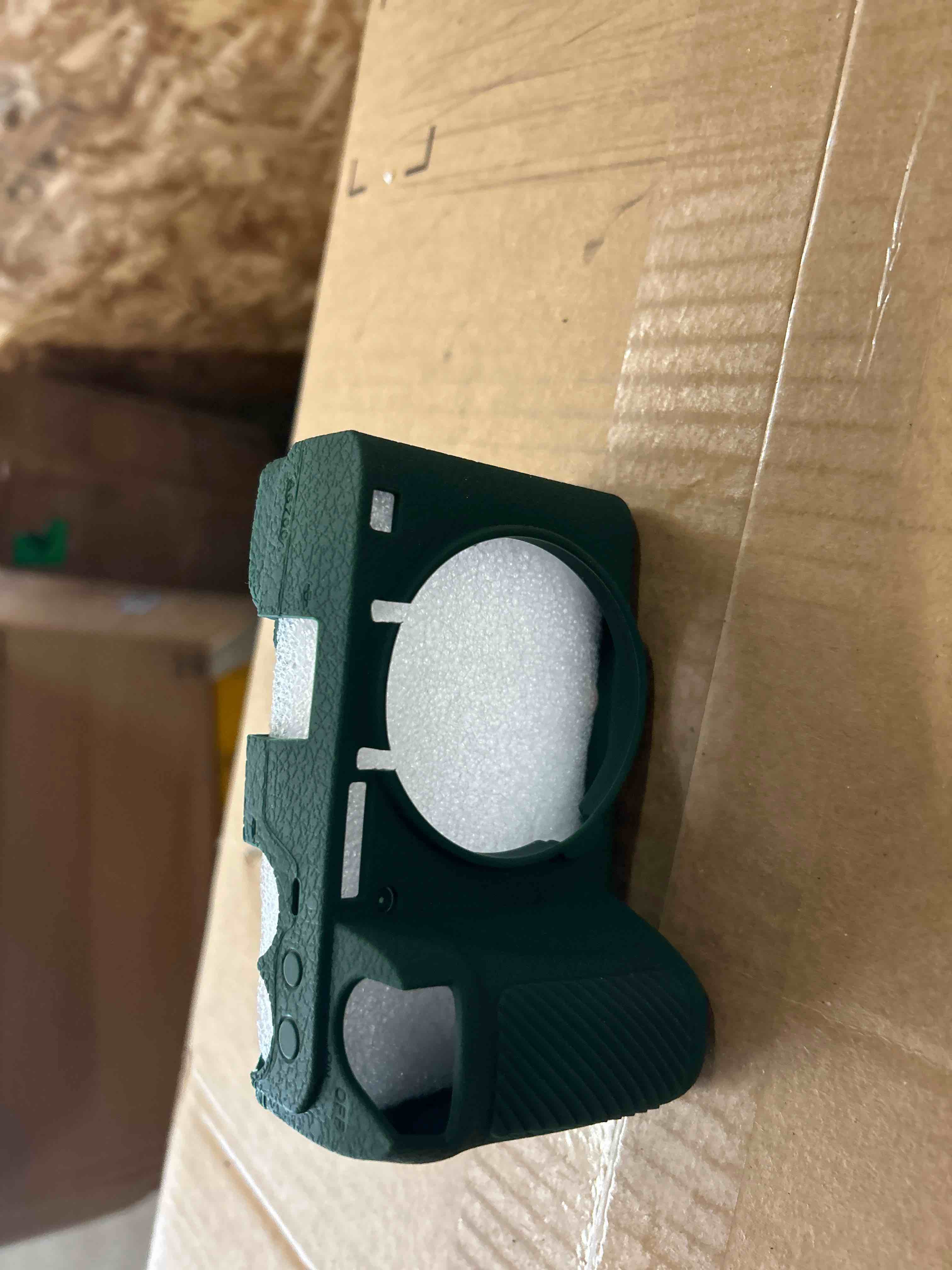 Condition photo showing New/Like New for camera case soft silicone protective cover protector skin easy maintenance for r50v digital camera silicone protective cover