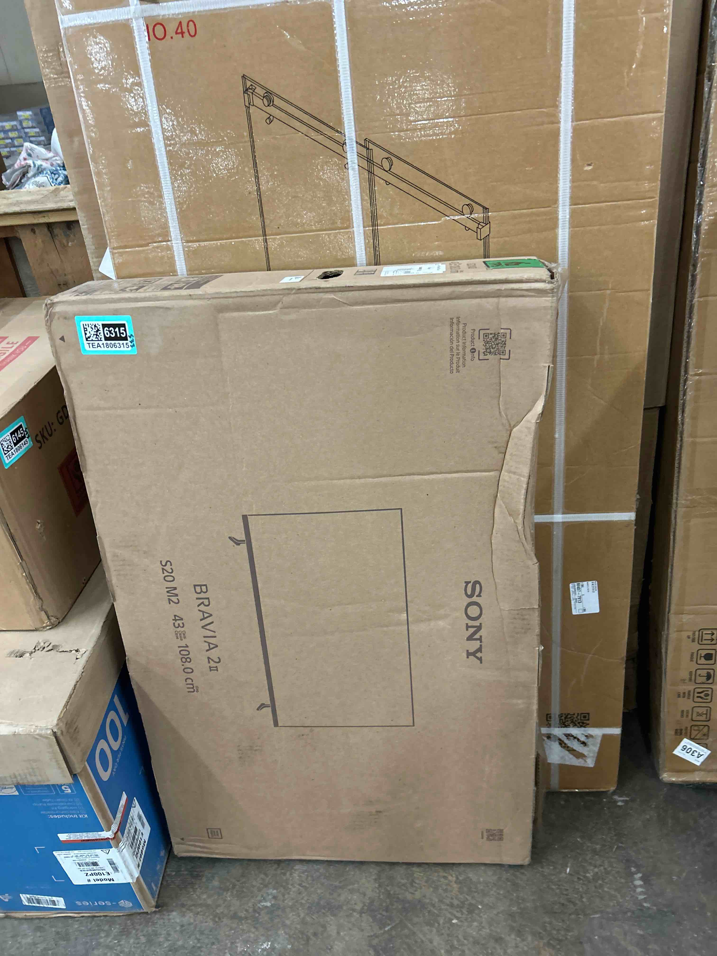 Condition photo showing New/Like New for sony bravia 2 ii 43-inch 4k ultra hd smart tv (k-43s20m2, 2025 model) 