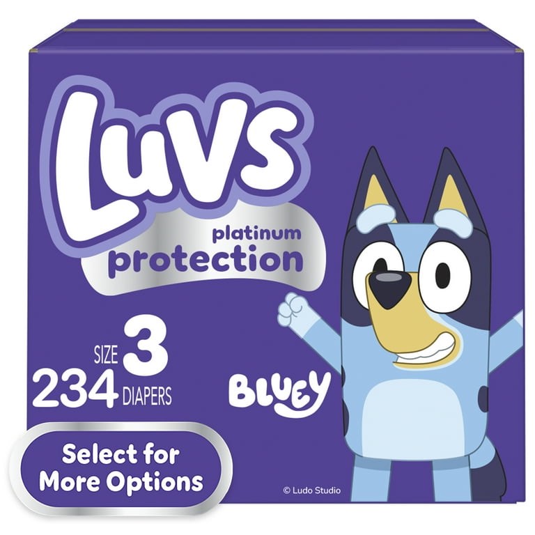 luvs diapers size 3  234 count (select for more options)