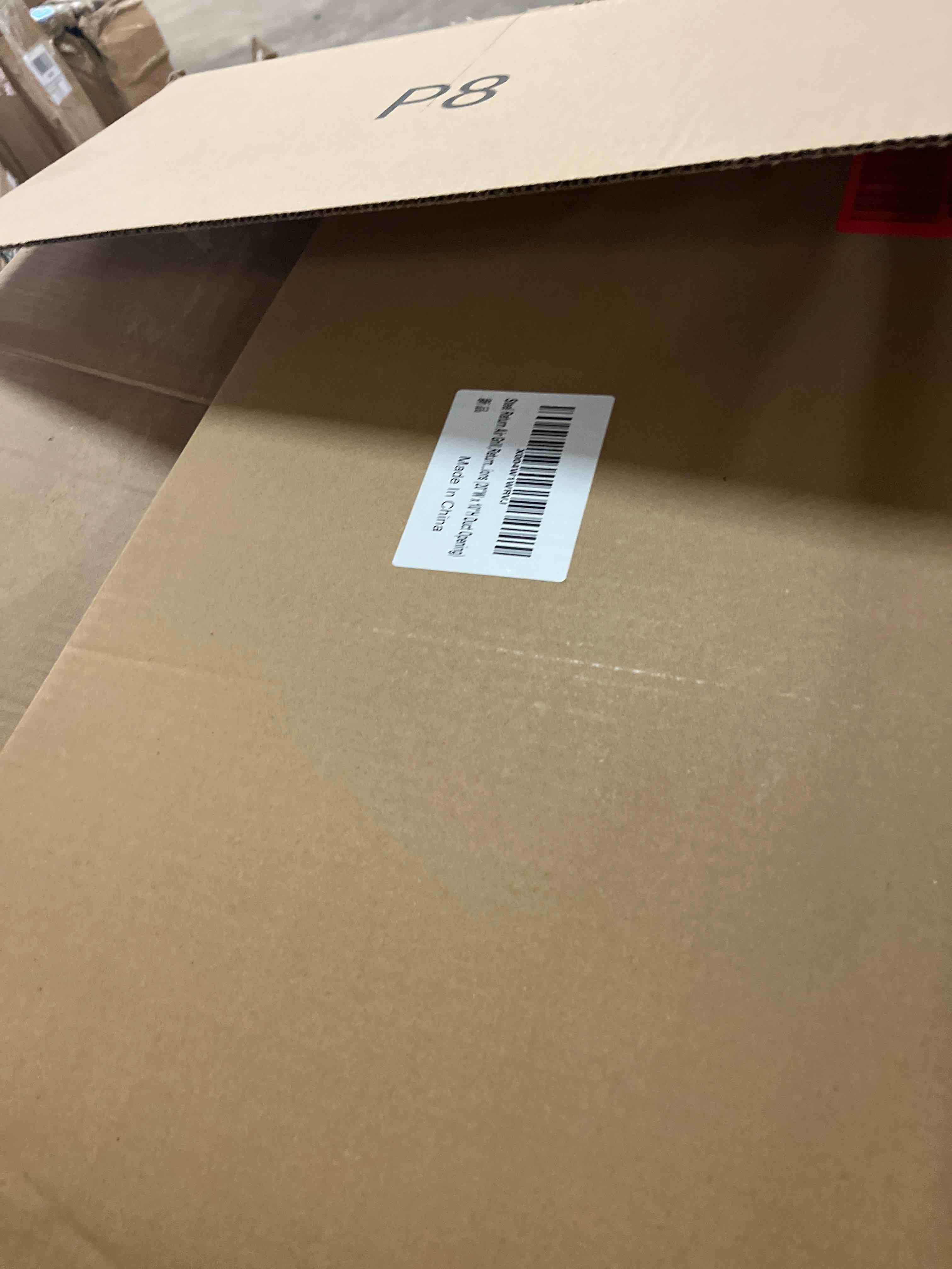 Condition photo showing New/Like New for steel return air grill,return air vent cover (duct opening) cold air return vent cover for wall or ceiling (20"w x 10"h duct opening)