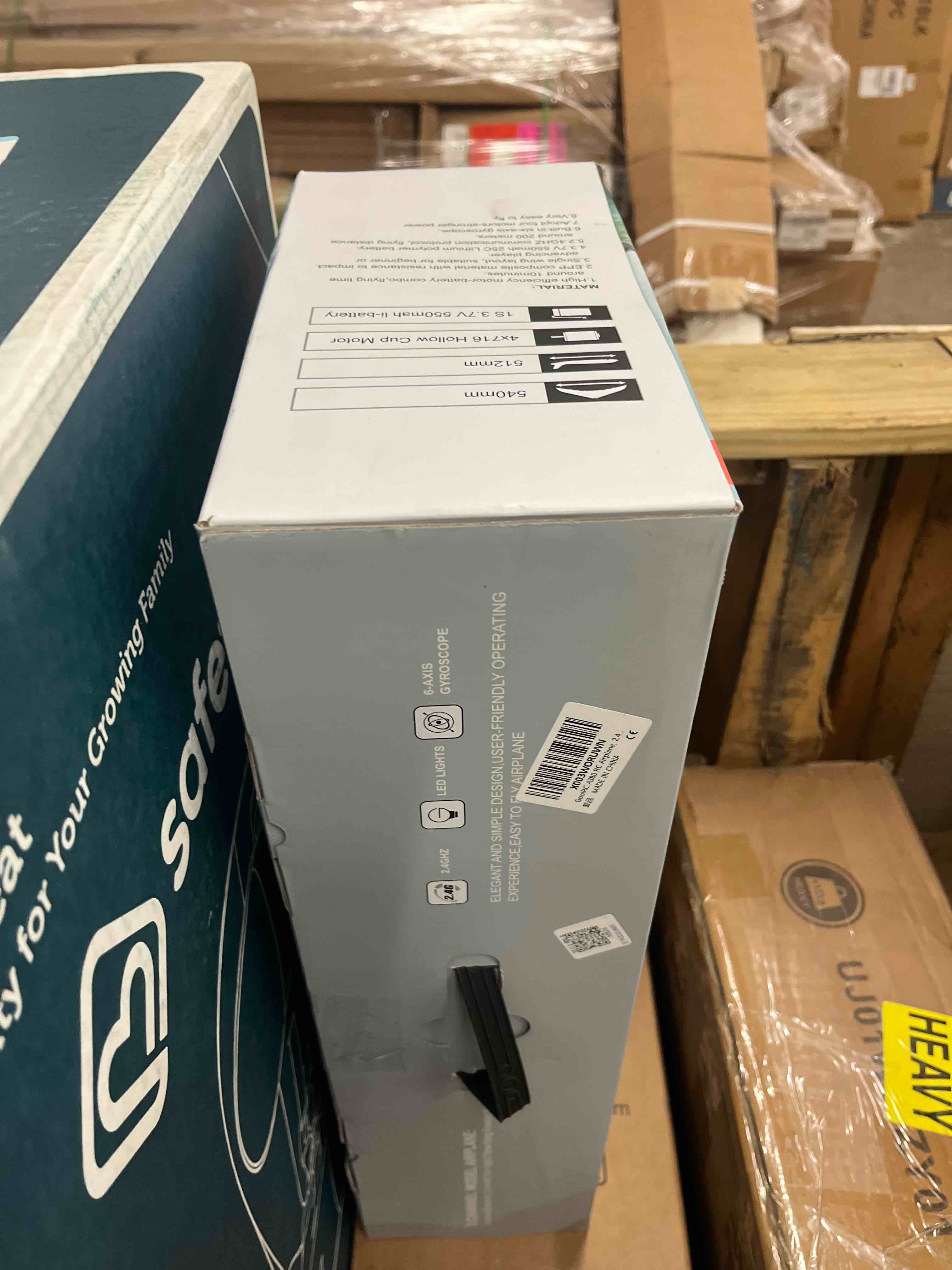 Condition photo showing New/Like New for goolrc a380 rc airplane, 2.4g 3ch remote control airplane, easy to fly rc plane for beginner, epp foam fixed wing aircraft glider model toys with 3 batteries for adults