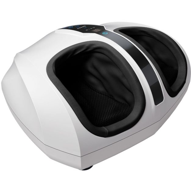 Condition photo showing New/Like New for shiatsu foot massager machine with multiple functions and heat - white