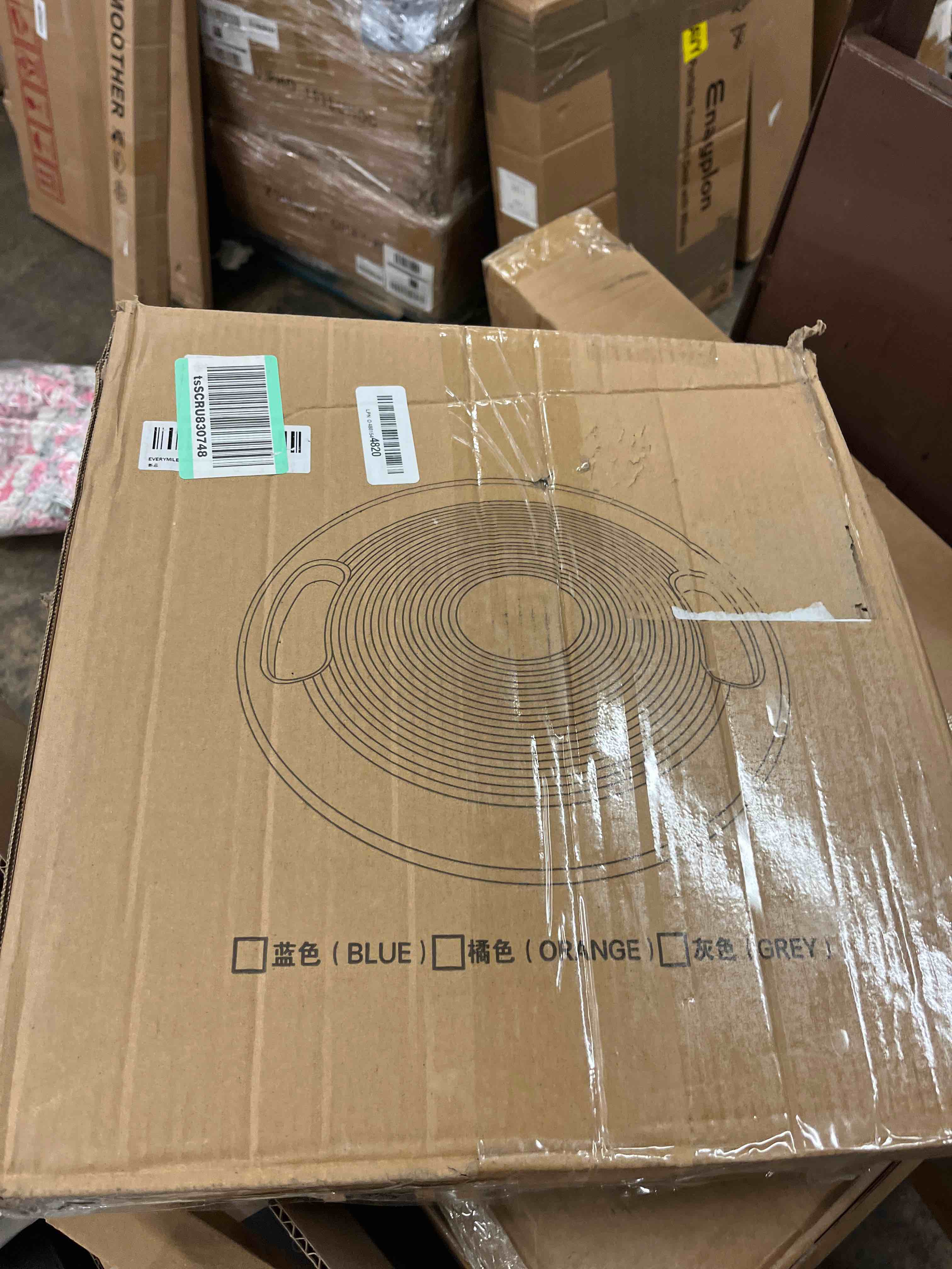 Condition photo showing Good Condition for everymile wobble balance board, exercise balance stability trainer portable balance board with handle for workout core trainer physical therapy & gym no-skid surface