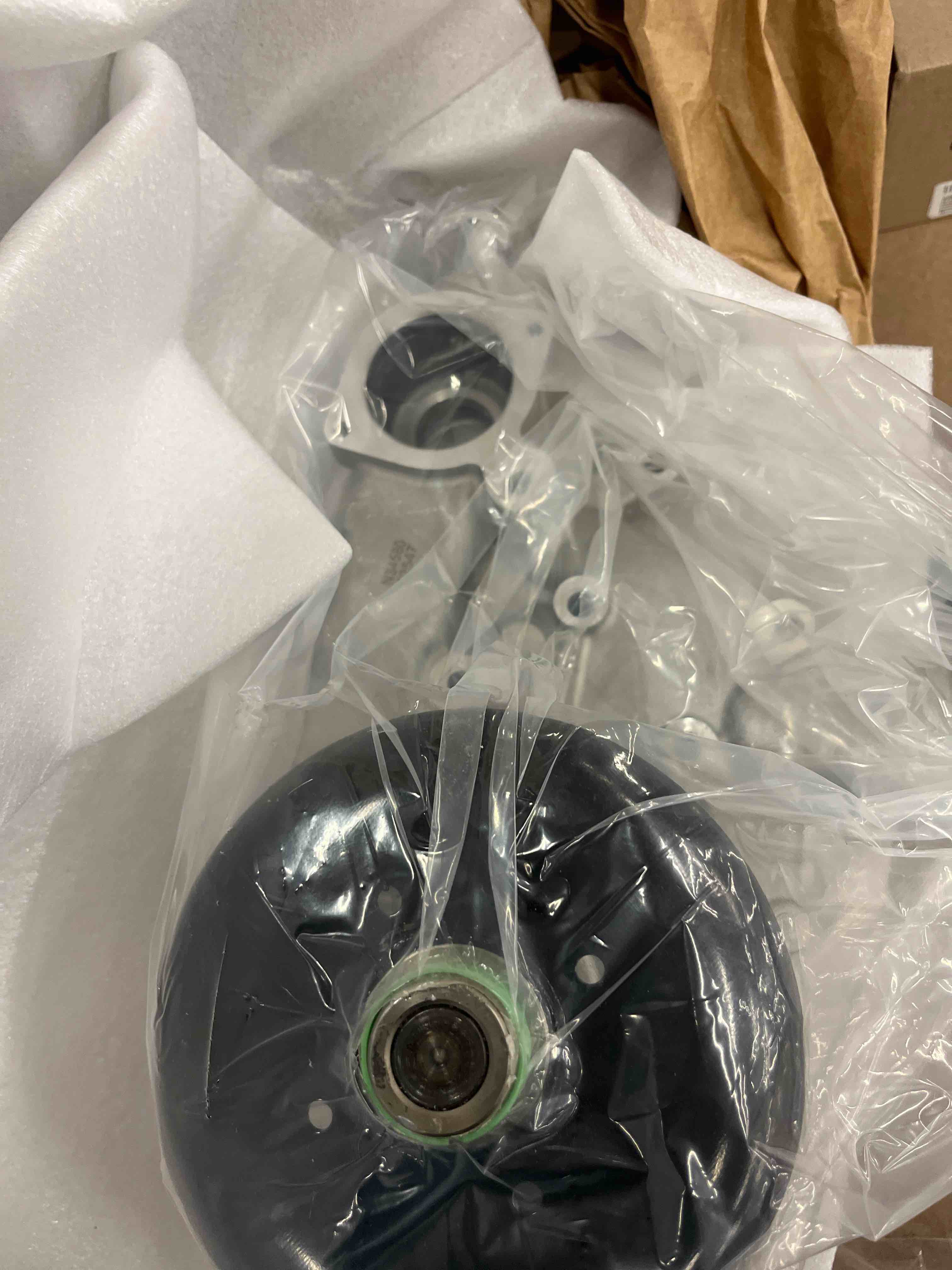 Condition photo showing Good Condition for water pump with metal gasket thermostat for 99-06 chevy silverado 1500 tahoe avalanche suburban trailblazer, 99-06 gmc sierra 1500 yukon xl savana, 02-06 cadillac escalade, 4.8l 5.3l 6.0l, aw5104