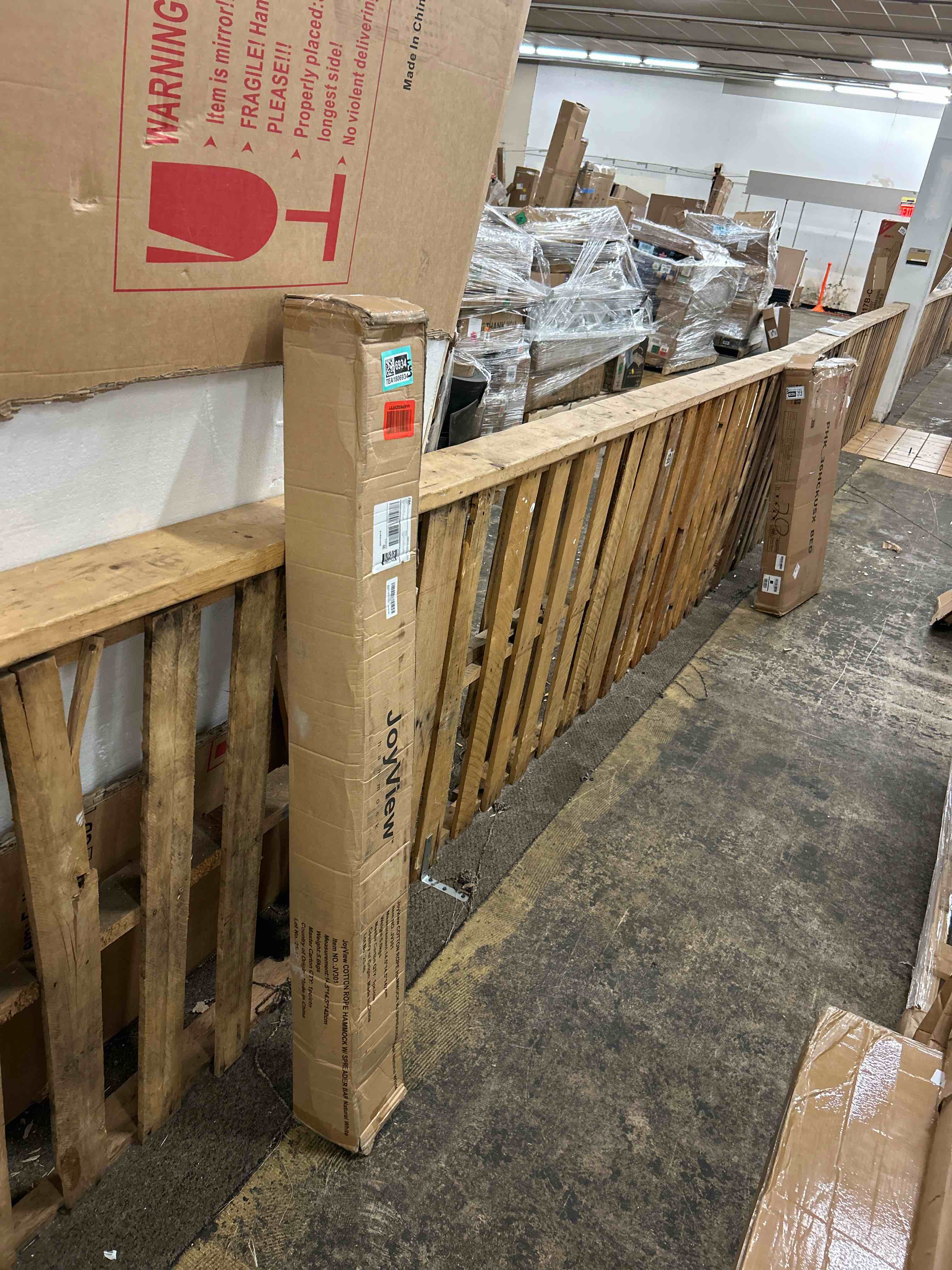 Condition photo showing New/Like New for joyview traditional rope double hammock - hand woven polyester hammock with hardwood spreader bar 450lb capacity for outdoor indoor patio yard - white