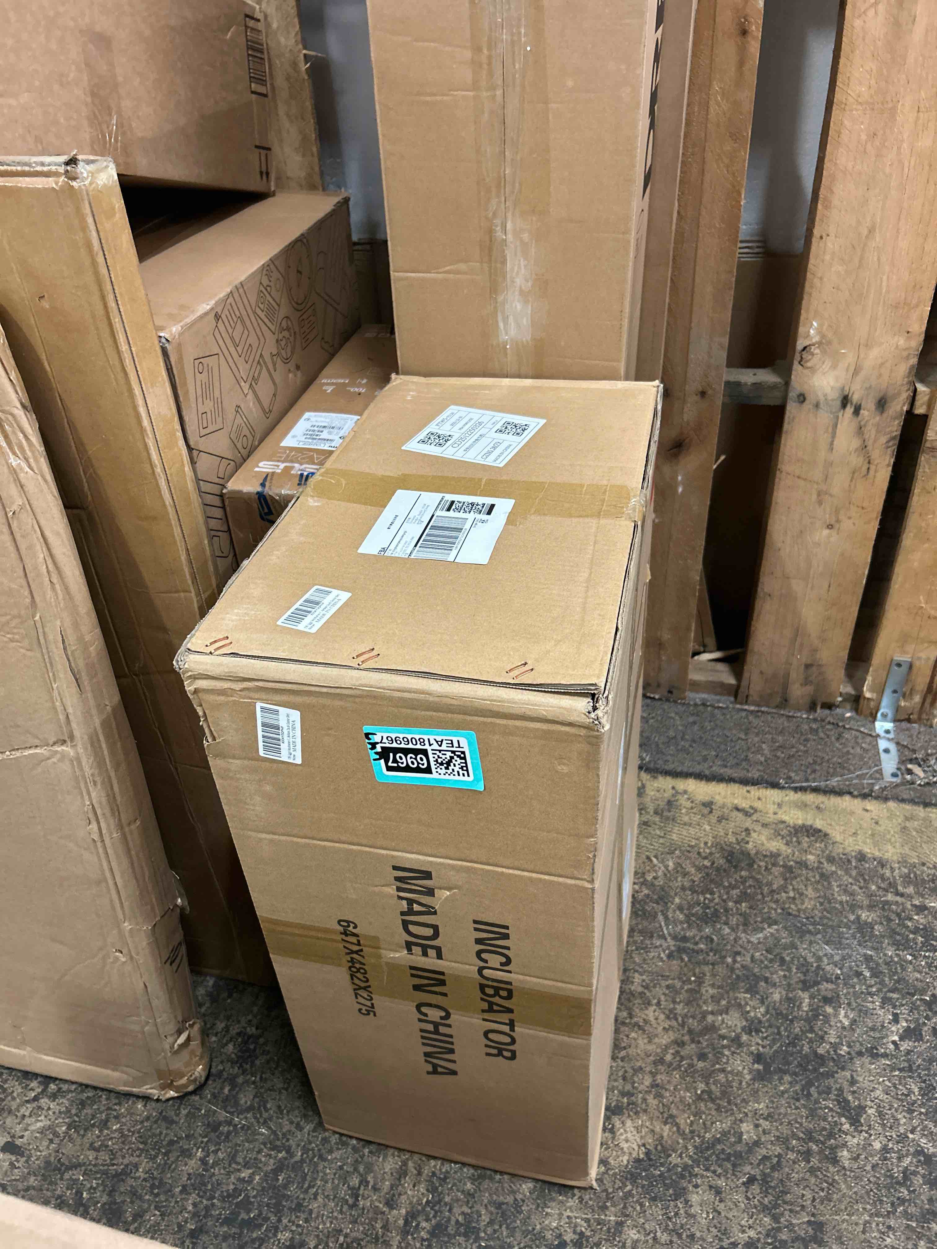 Condition photo showing New/Like New for incubators for hatching eggs, 136 eggs incubator digital poultry hatcher with auto egg turning, temp & humidity display, 5 modes, day counter & egg candler for chicken/duck/goose/quail