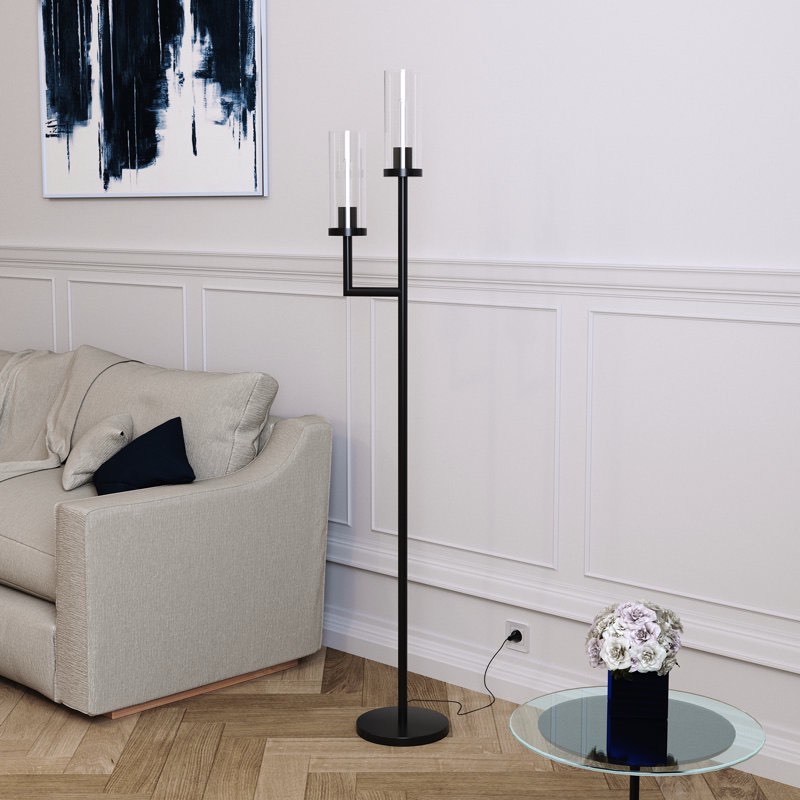 Basso 69.5" Torchiere Floor Lamp