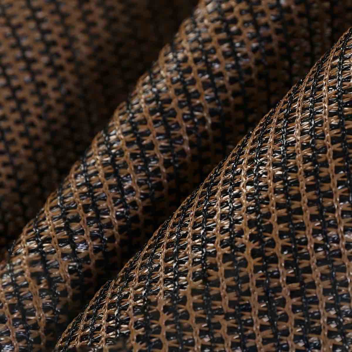 shade cloth 90% sun shade fabric privacy screen shade cover patio canopy with grommets shade net for garden outdoor pergola - mocha by linscraft