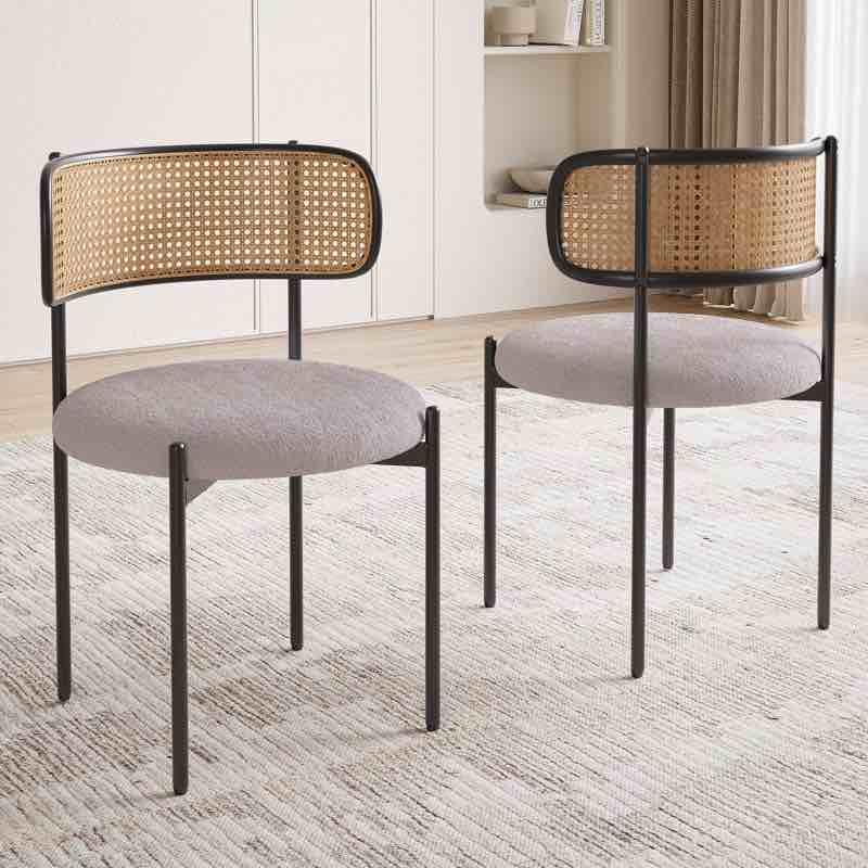 amett 17.3'' h fabric upholstered side chair (set of 2) 