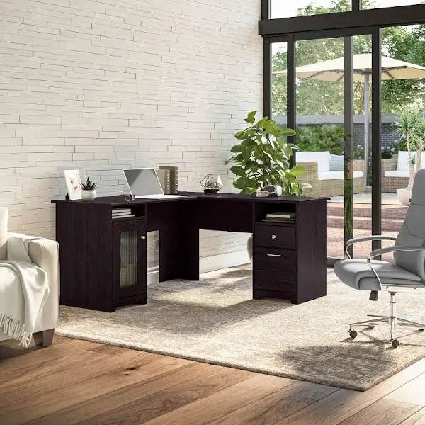 Bush Furniture 60in W L-Shaped Desk