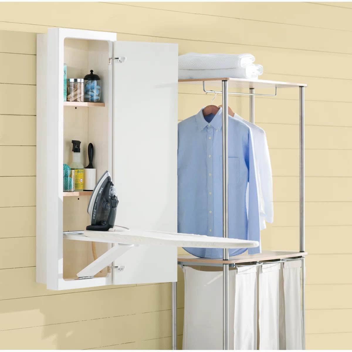 Abinsa Wood Built-In Ironing Center 