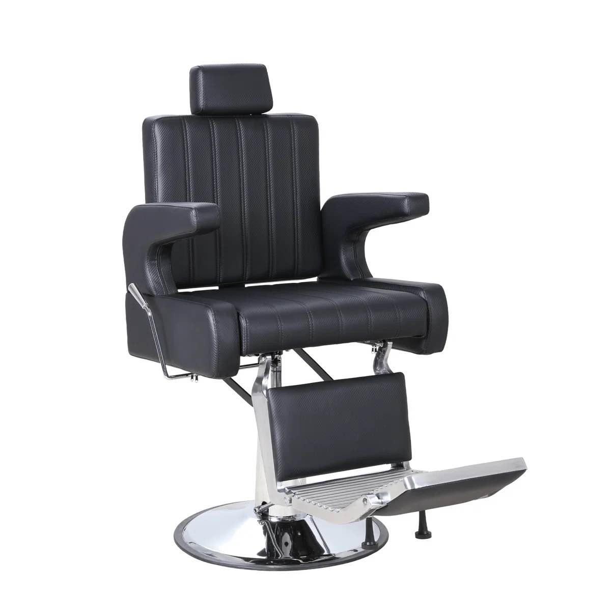 Hydraulic Barber Chair - 440Lbs Heavy Duty Reclining Salon Chair, Adjustable Height, 360° Swivel, Reclining Styling Chair For Barbershop/Spa/Salon/Home Studio 