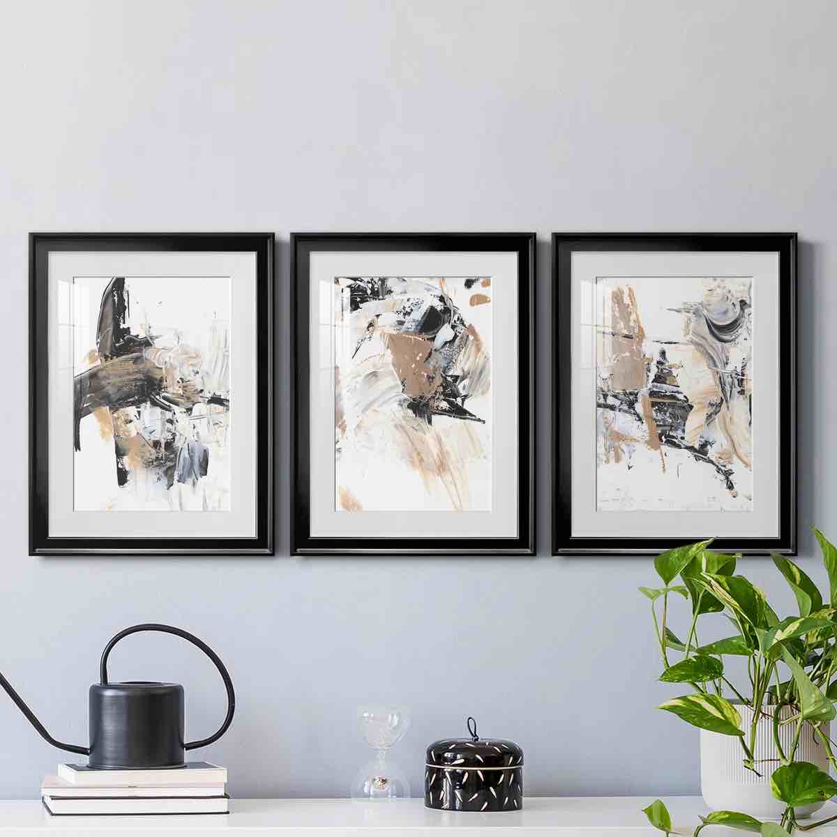 " Ruckus I " 3 - Pieces Painting Print