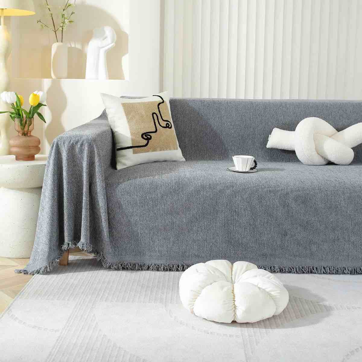 Chenille Sofa Slipcover