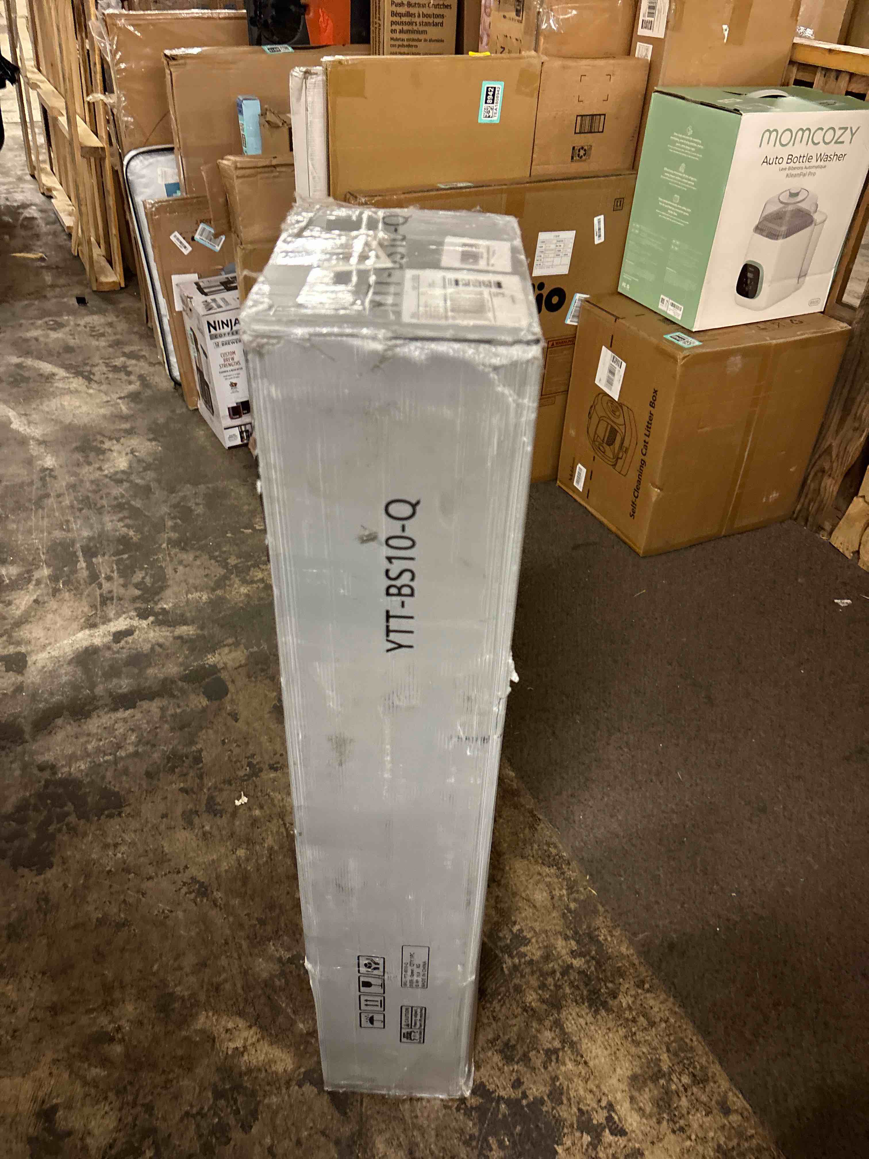 Condition photo showing New/Like New for Queen Box Spring, 10 Inch High Profile Box Spring for Queen Bed, 3000 lbs Heavy Duty Metal Frame Mattress Foundation with Fabric Cover, Easy Assembly-Noise Free