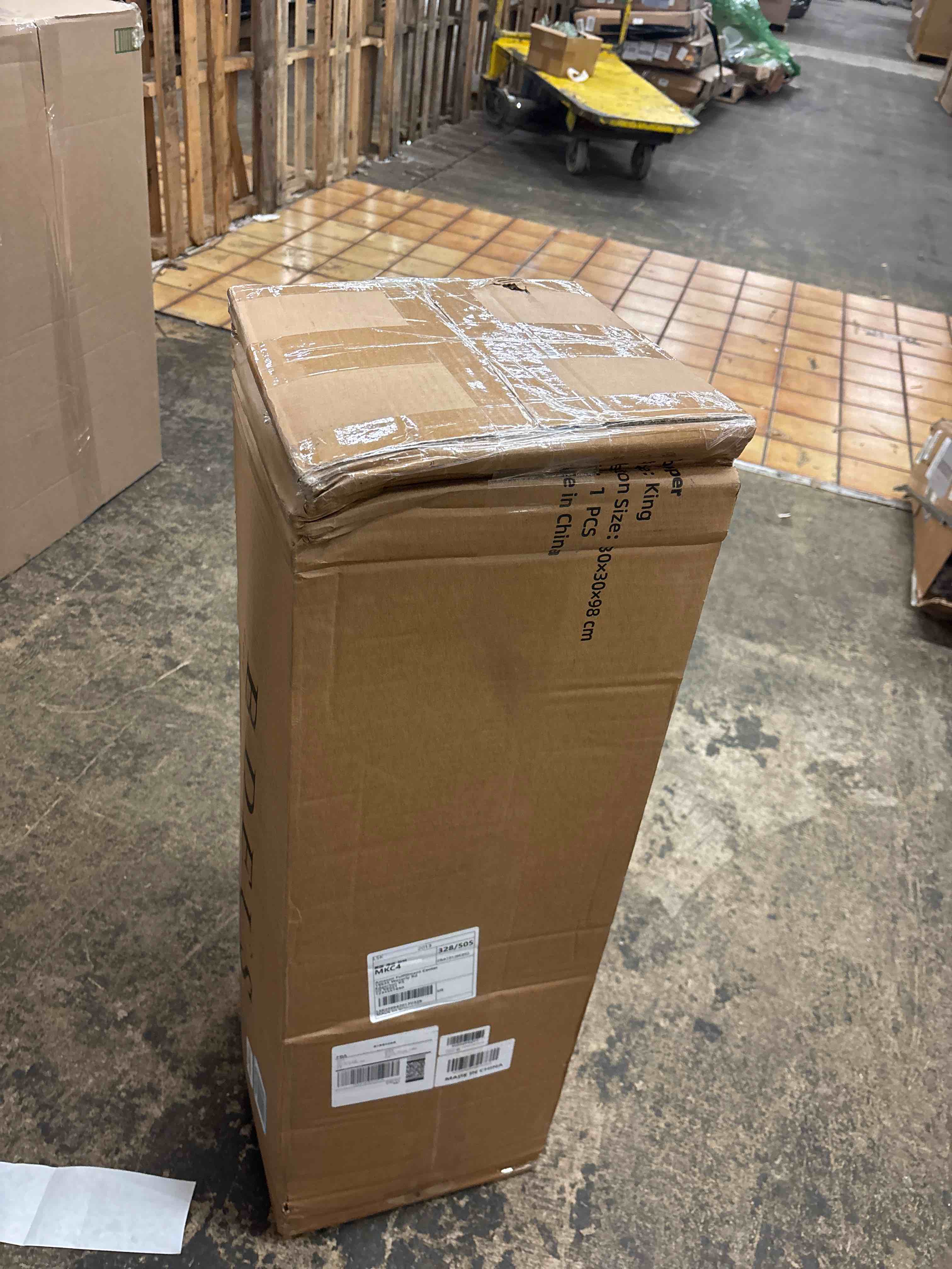 Condition photo showing New/Like New for BDEUS Dual Layer 5 Inch Memory Foam Mattress Topper King Size, 2 Inch Gel Memory Foam Plus 3 Inch 1450 GSM Down Alternative Quilted Pillow Top Mattress Pad Cover,Dark Gray Dark Gray King