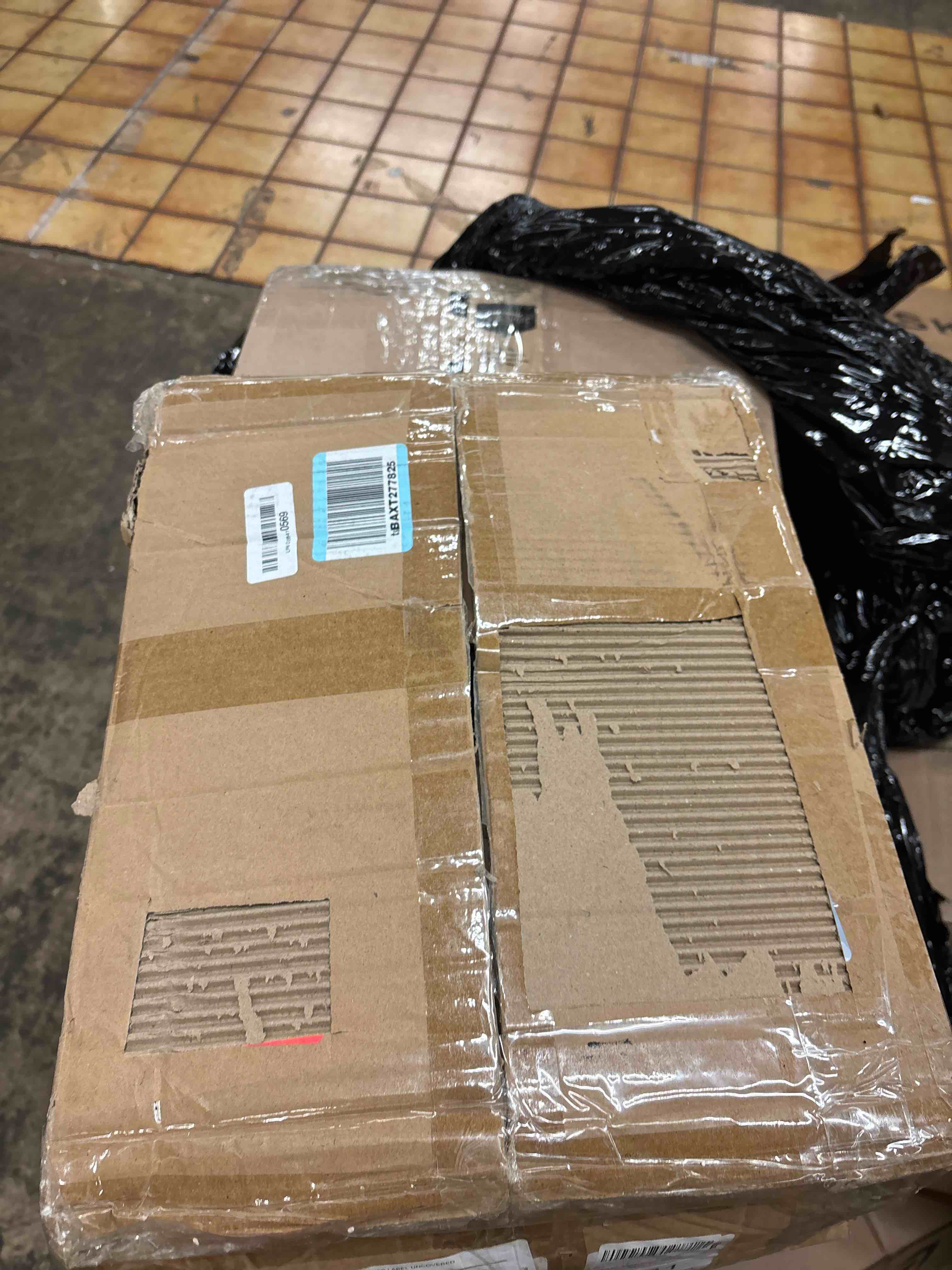 Condition photo showing New/Like New for 48" Dog House for Outdoor Indoor, X-Large Dog Houses Weatherproof 600D PVC with 8.5" H Textilene Elevated Dog Bed Breathable, Easy to Clean, Dog House Max 200lbs