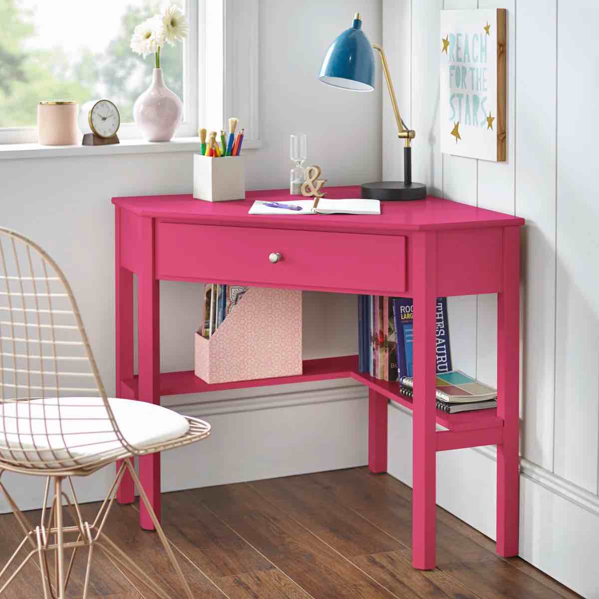 Winston Porter Careyann Corner Writing Desk