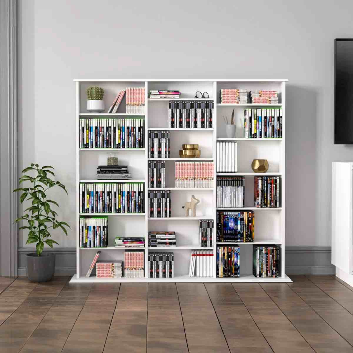 Cataleya 51'' H Media Shelves 
