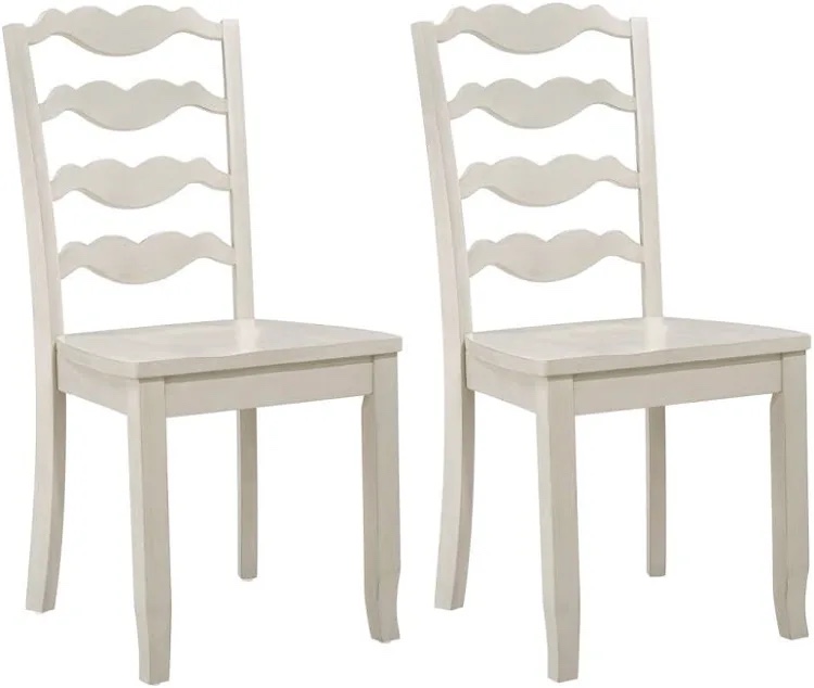 Condition photo showing New/Like New for 36'' H Classic Design Solid Wood Side Chair