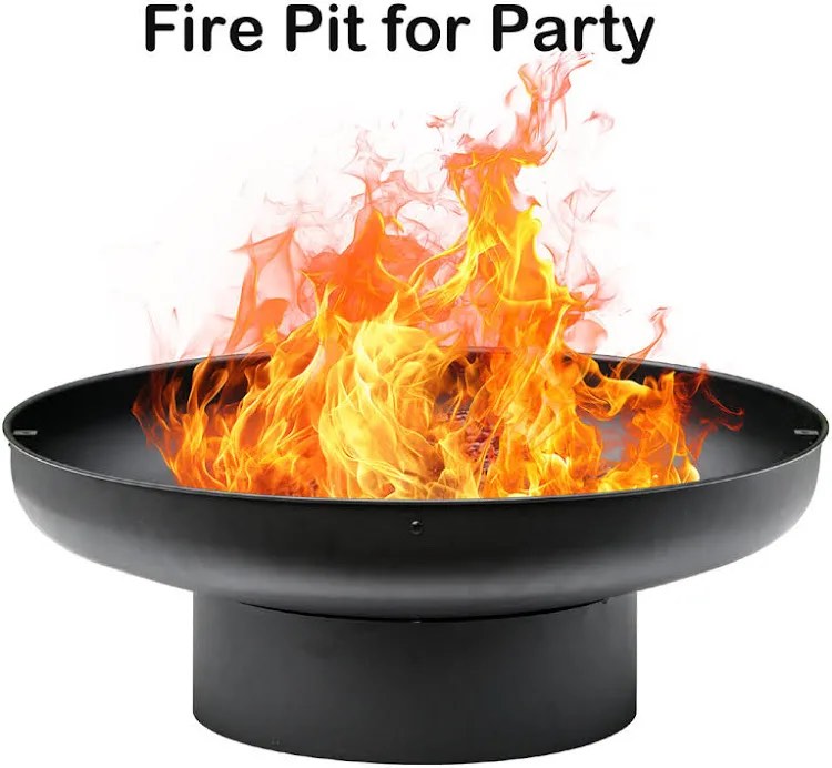 Condition photo showing New/Like New for 32" Outdoor Wood Burning Fire Pit Table with Grill