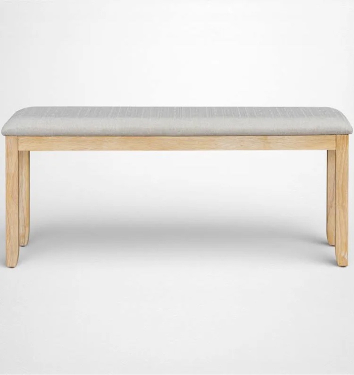 Condition photo showing New/Like New for Gracie Oaks Dining Bench + Chair (1 Chair + 1 Bench.)