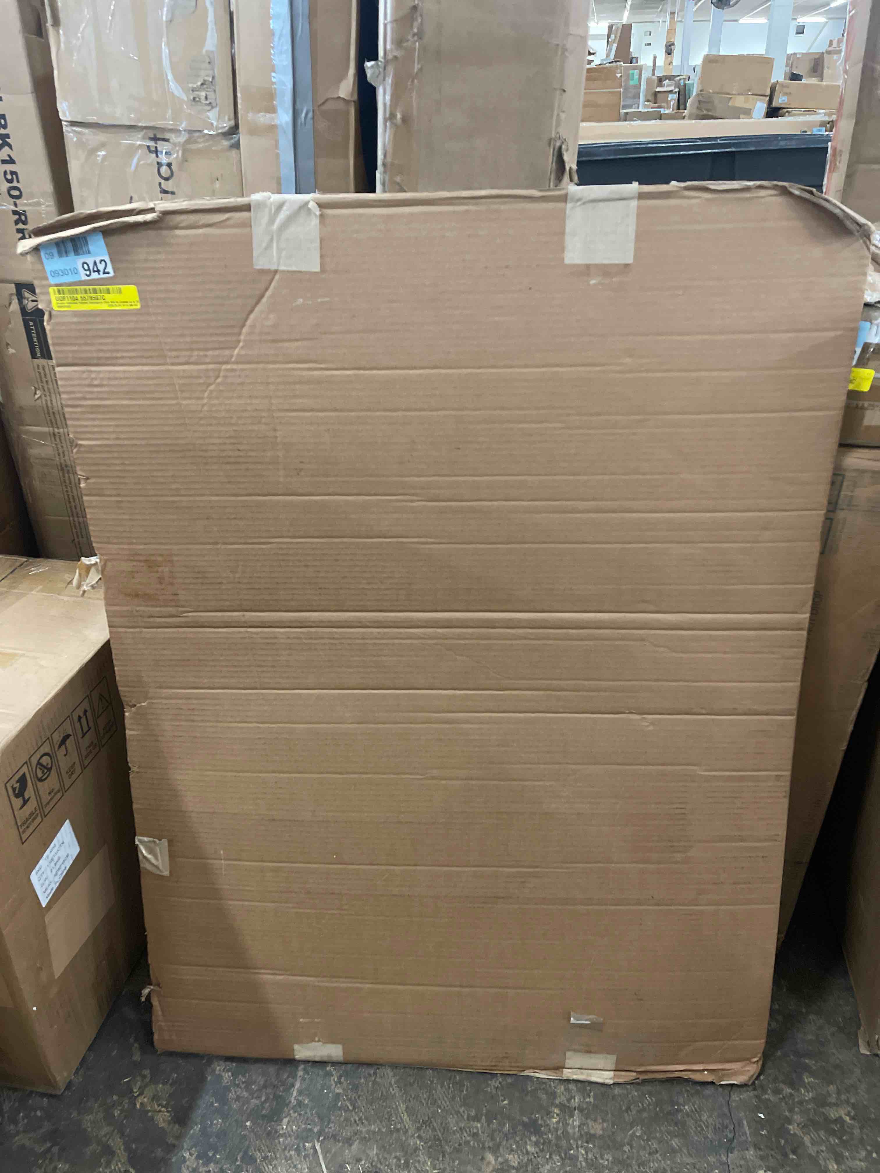 Condition photo showing New/Like New for Floortex Cleartex Enhanced Polymer Rectangular Chair Mat for Carpets up to 3/8" - 48" x 60"