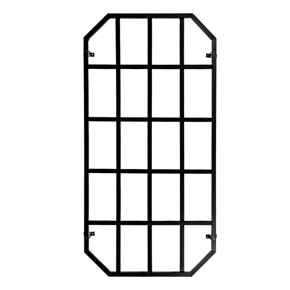 Condition photo showing New/Like New for Garden Lattice Wall Black Metal Trellis