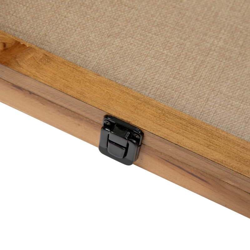 Condition photo showing New/Like New for Mallick 14'' H x 11.5'' W Solid Pine Shadow Display Case with Linen Liner