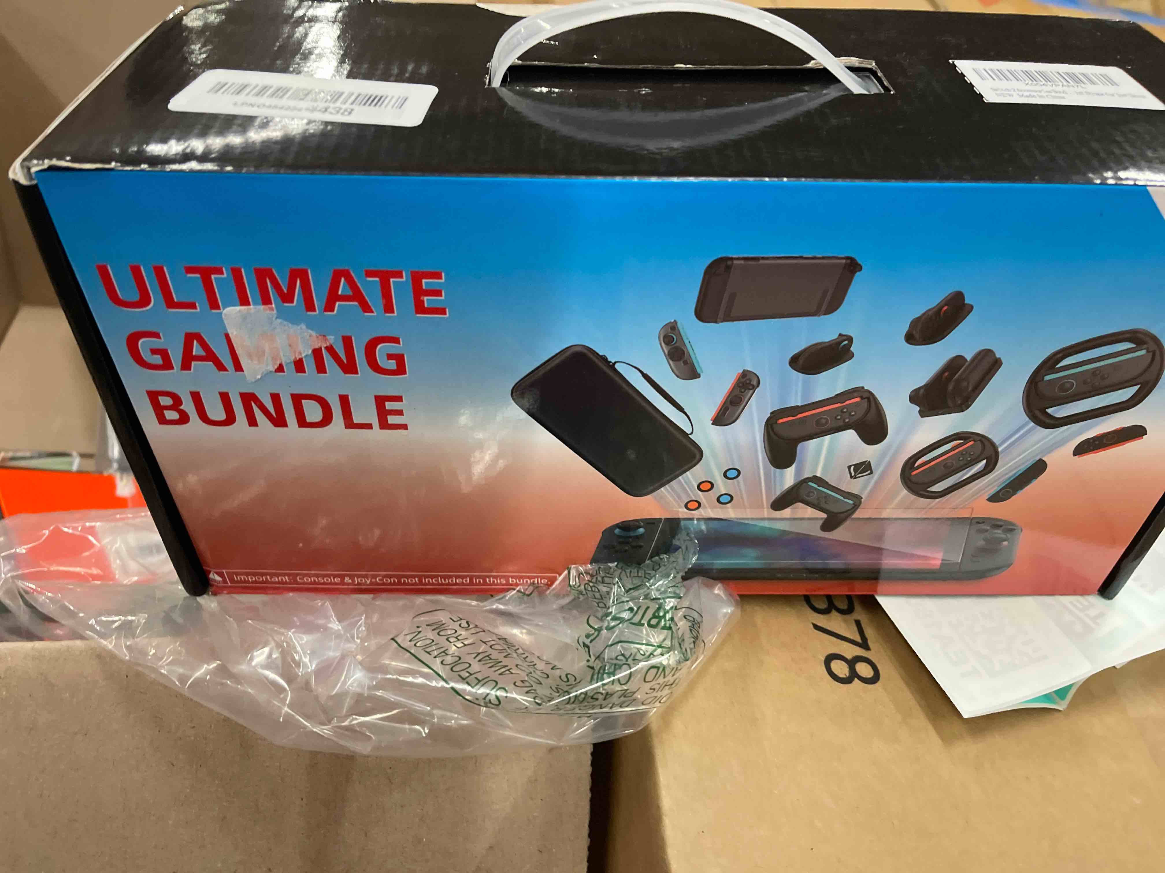 Condition photo showing New/Like New for Orzly Switch 2 Accessories Bundle Carry Case & Screen Protector for Nintendo Switch 2 (2025) Console, TravelCase, Screen Protection, Grip Case, USB-C Cable, Games Holder, Headphones, Thumbgrips