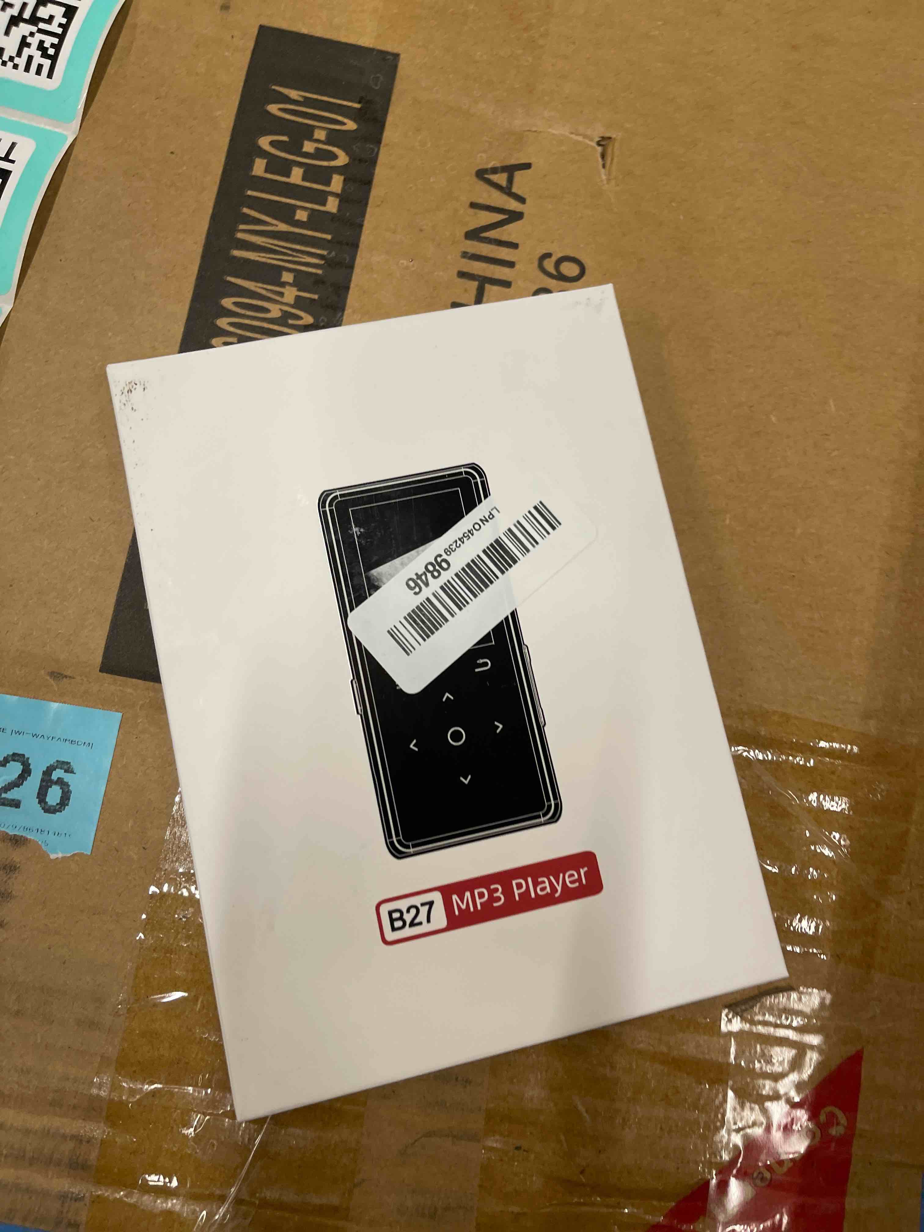 Condition photo showing New/Like New for 128GB MP3 Player with Bluetooth 5.2, AiMoonsa Music Player with Built-in HD Speaker, FM Radio, Voice Recorder, HiFi Sound, E-Book, Earphones Included Black 128GB