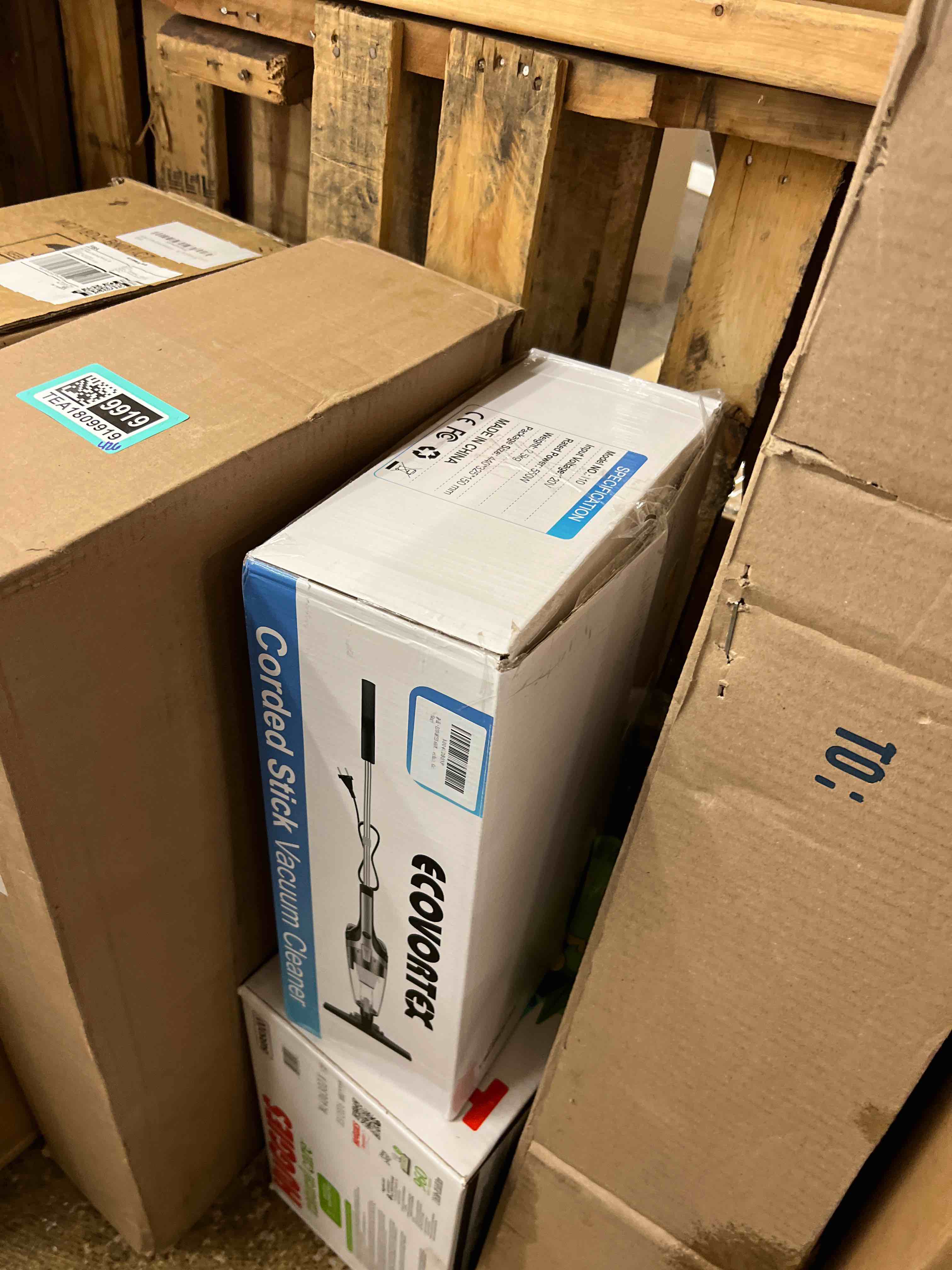 Condition photo showing New/Like New for 20kpa Powerful Corded Stick Vacuum,2 in 1 Lightweight Handheld Vacuum Cleaner for Hardwood Floor Pet Hair