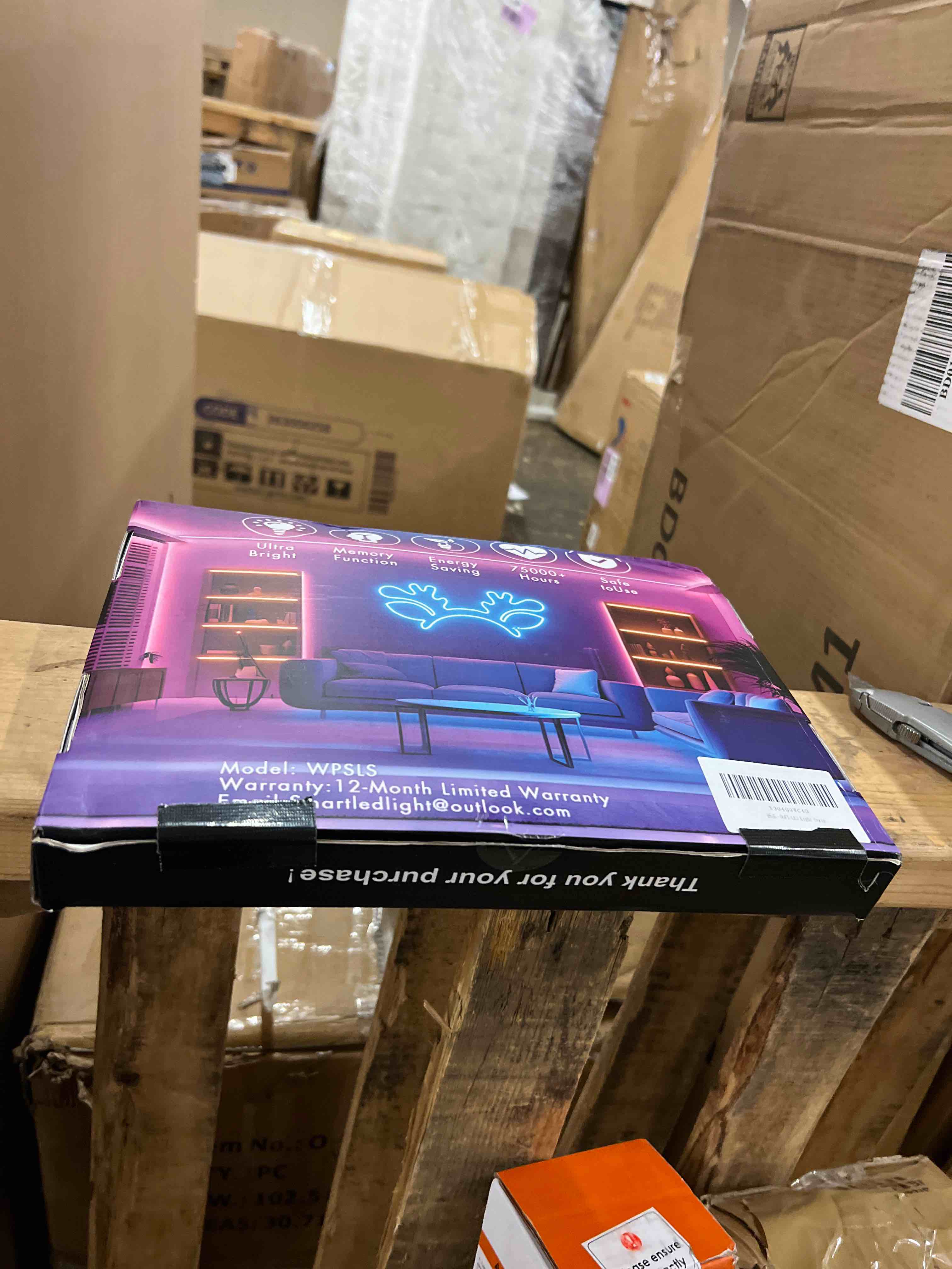 Condition photo showing New/Like New for LED Neon Light Cord with Remote Control - Flexible, 60FT IP67 Waterproof, Music Sync, App-Controlled for Gaming & Bedroom Decor