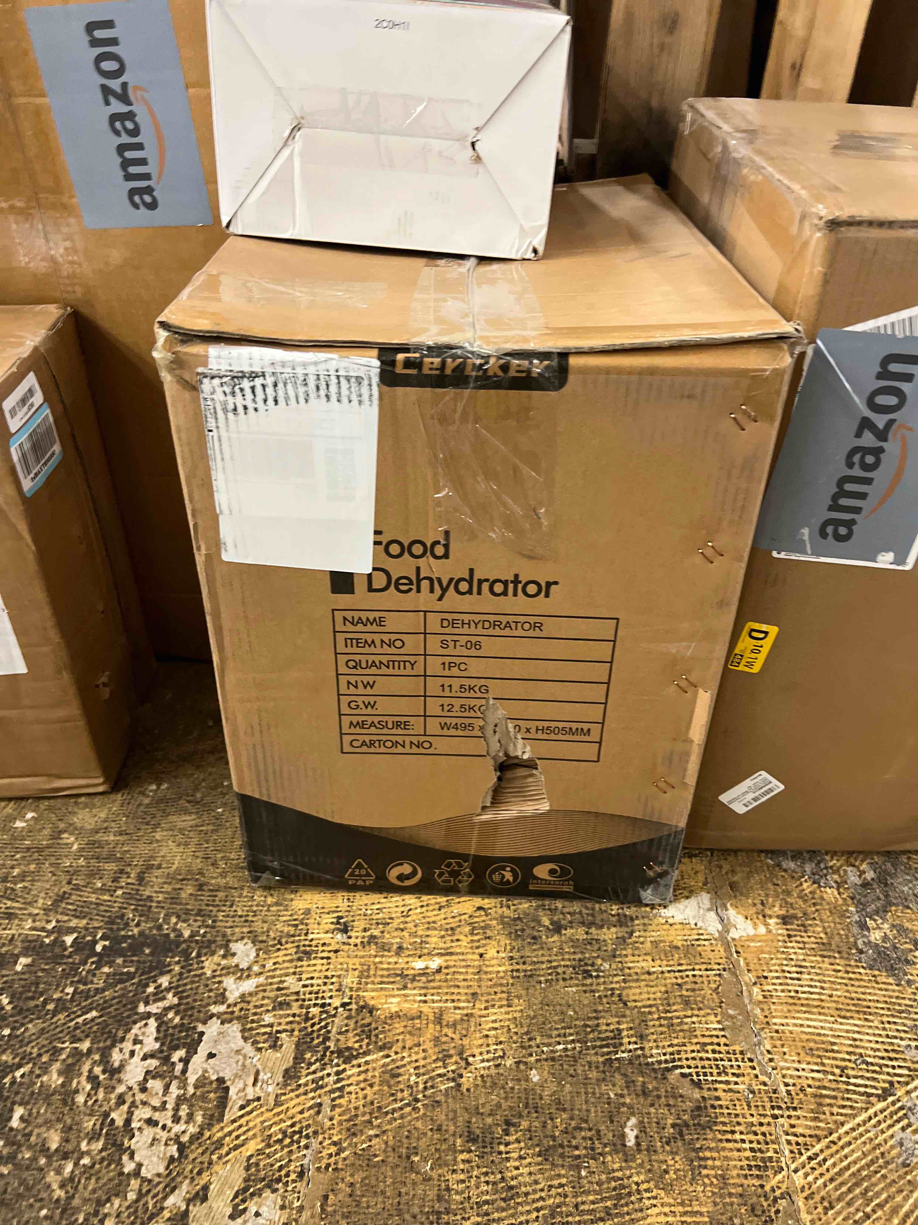 Condition photo showing New/Like New for Food-Dehydrator Machine 12 Stainless Steel Trays, 10.9ft² Meat Dehydrator for Jerky, 800W Dryer for Herbs, 190ºF Temperature Control,24H Timer,Powerful Drying Capacity for Fruits,Yogurt 12 trays