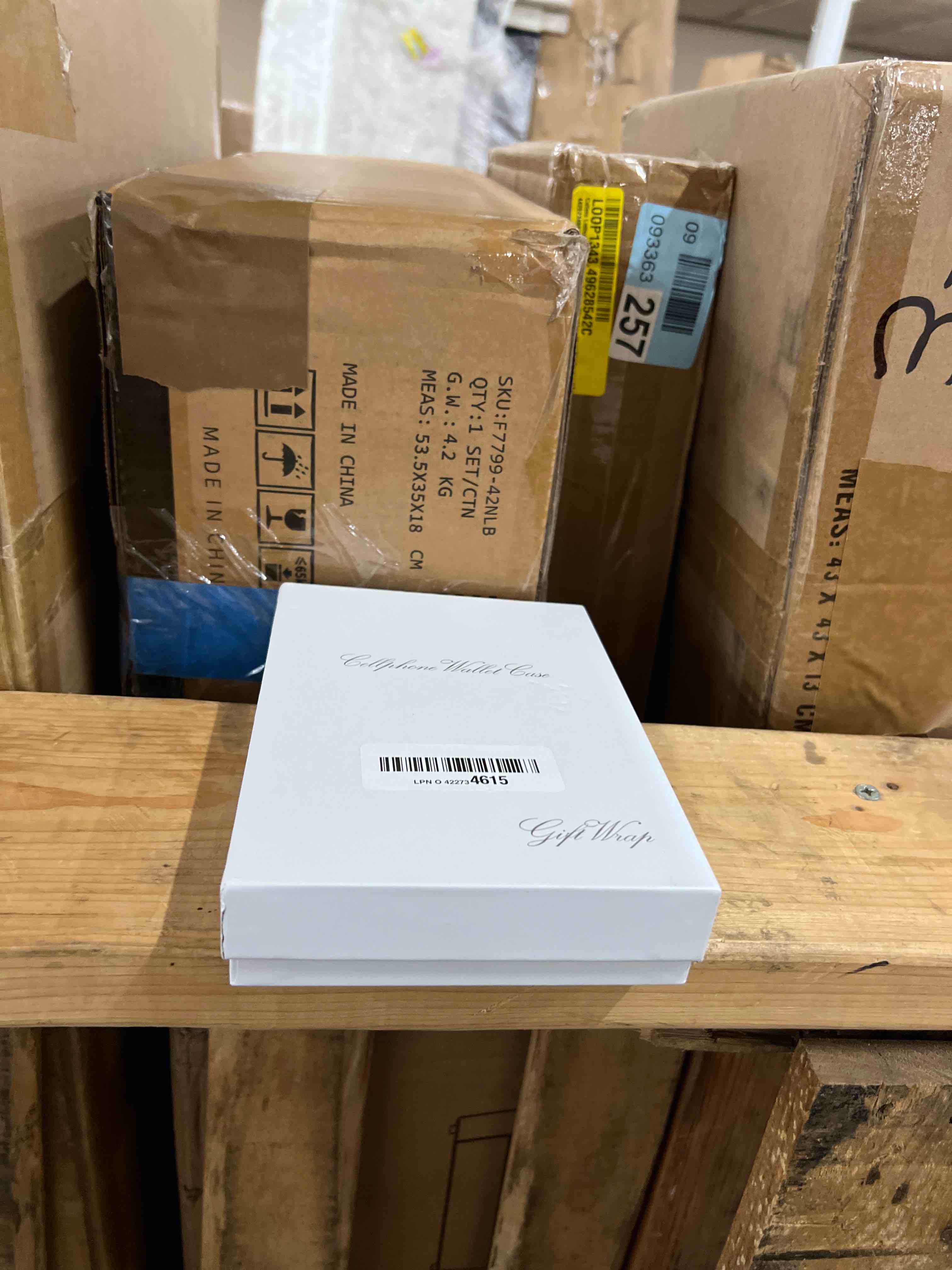 Condition photo showing New/Like New for Keallce for iPhone 17 Pro 6.3'' Wallet Case, Crossbody Zipper Purse with Wristlet for Women, RFID Blocking Card Holders, Flip Leather Case for iPhone 17 Pro, Orange 6.3'' iPhone 17 Pro Orange