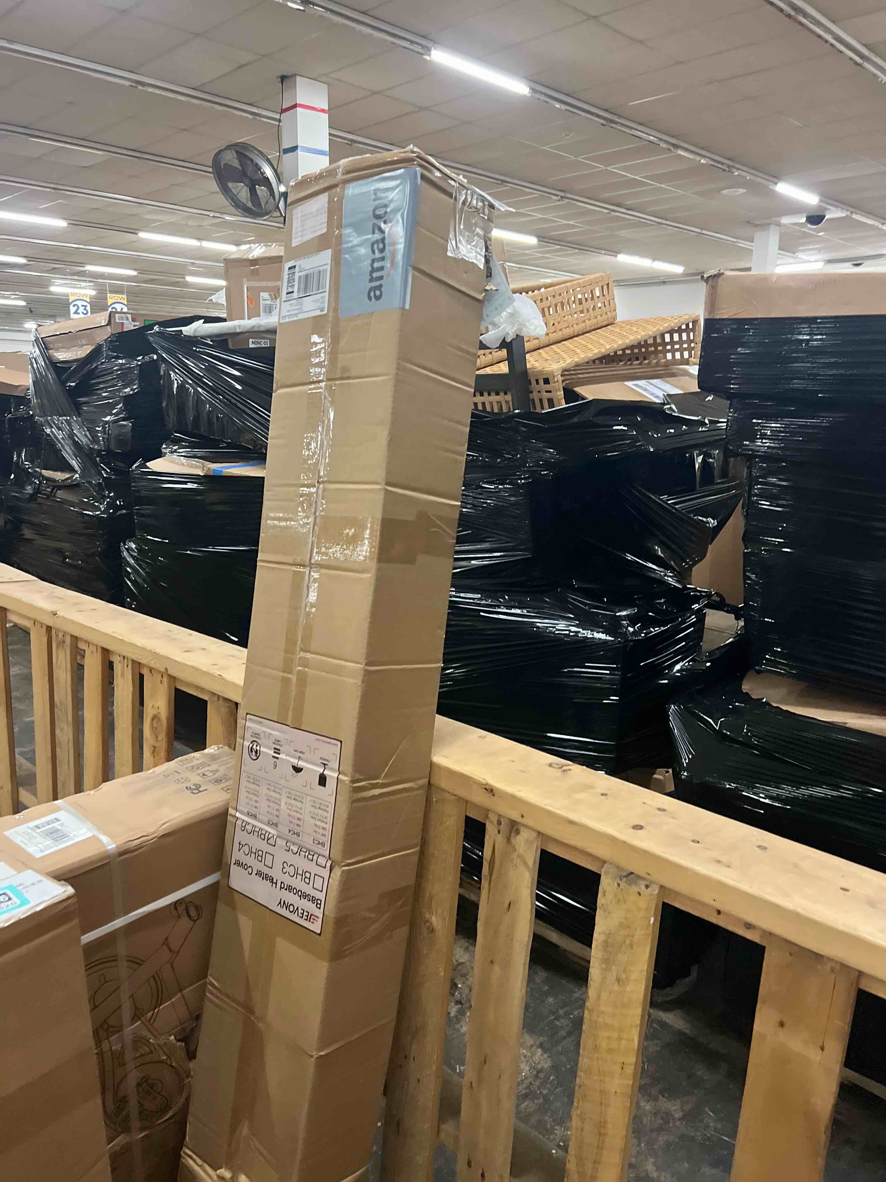 Condition photo showing New/Like New for 6ft Galvanized Steel Baseboard Heater Cover with Left and Right End Caps, High Quality Easy Installation Electric Baseboard Cover for Bathroom and Hydronic Home Heating Systems, BHC6