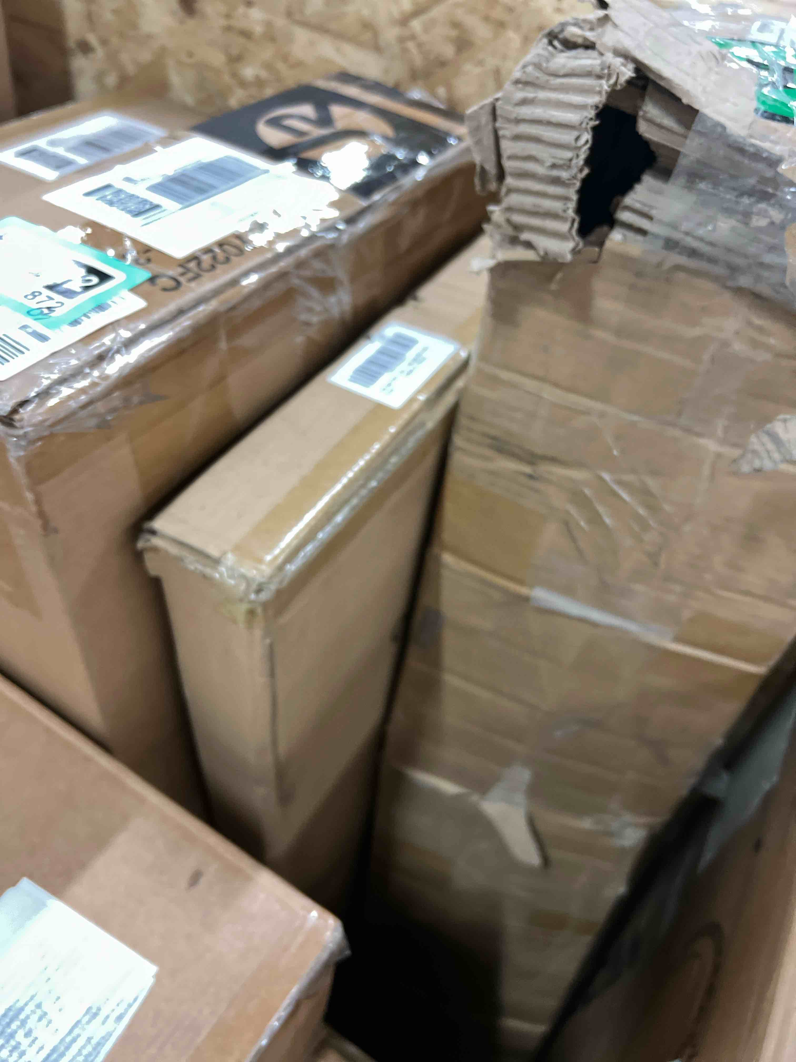 Condition photo showing New/Like New for live feral cat trap cage with cover, heavy duty folding animal traps cage for stray cats, humane cat trap for raccoon, squirrel, skunk, catch and release - (32 x 10 x 12 inches) trap cage + cover