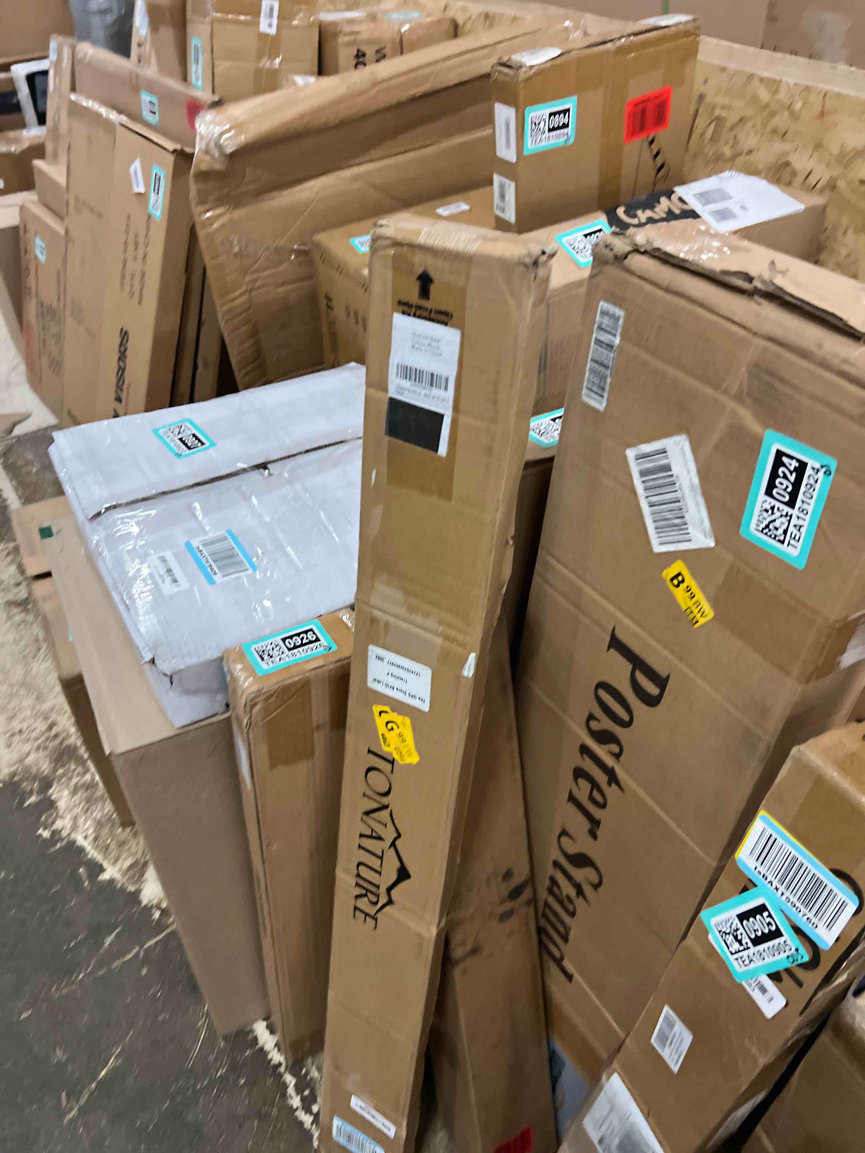 Condition photo showing New/Like New for no drill cellular shades for indoor windows, thermal insulating & noise reducing honeycomb blinds, free stop cordless blackout shades, black, 44" w x 64" h